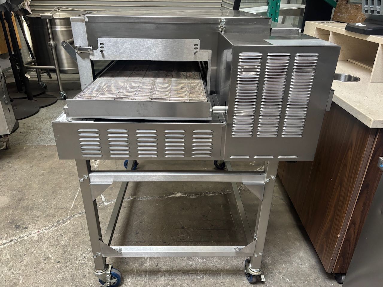 Lincoln Impinger II Express 1116 Fast Bake Nat Gas Pizza Conveyor Belt Oven NSF