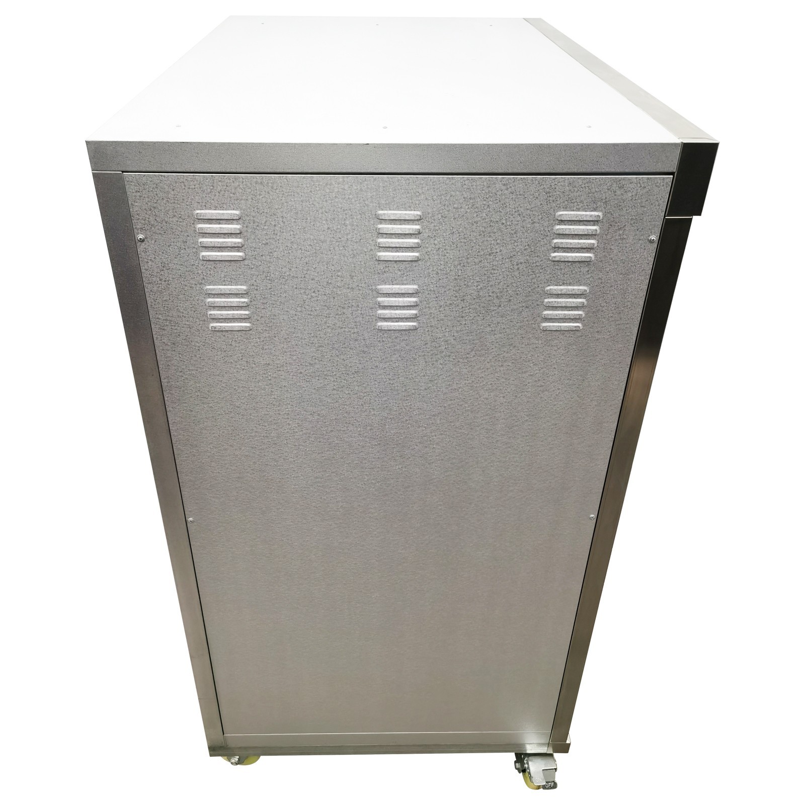 220V Commercial Movable Electric Triple Pizza Oven Independently Controlled 3PH