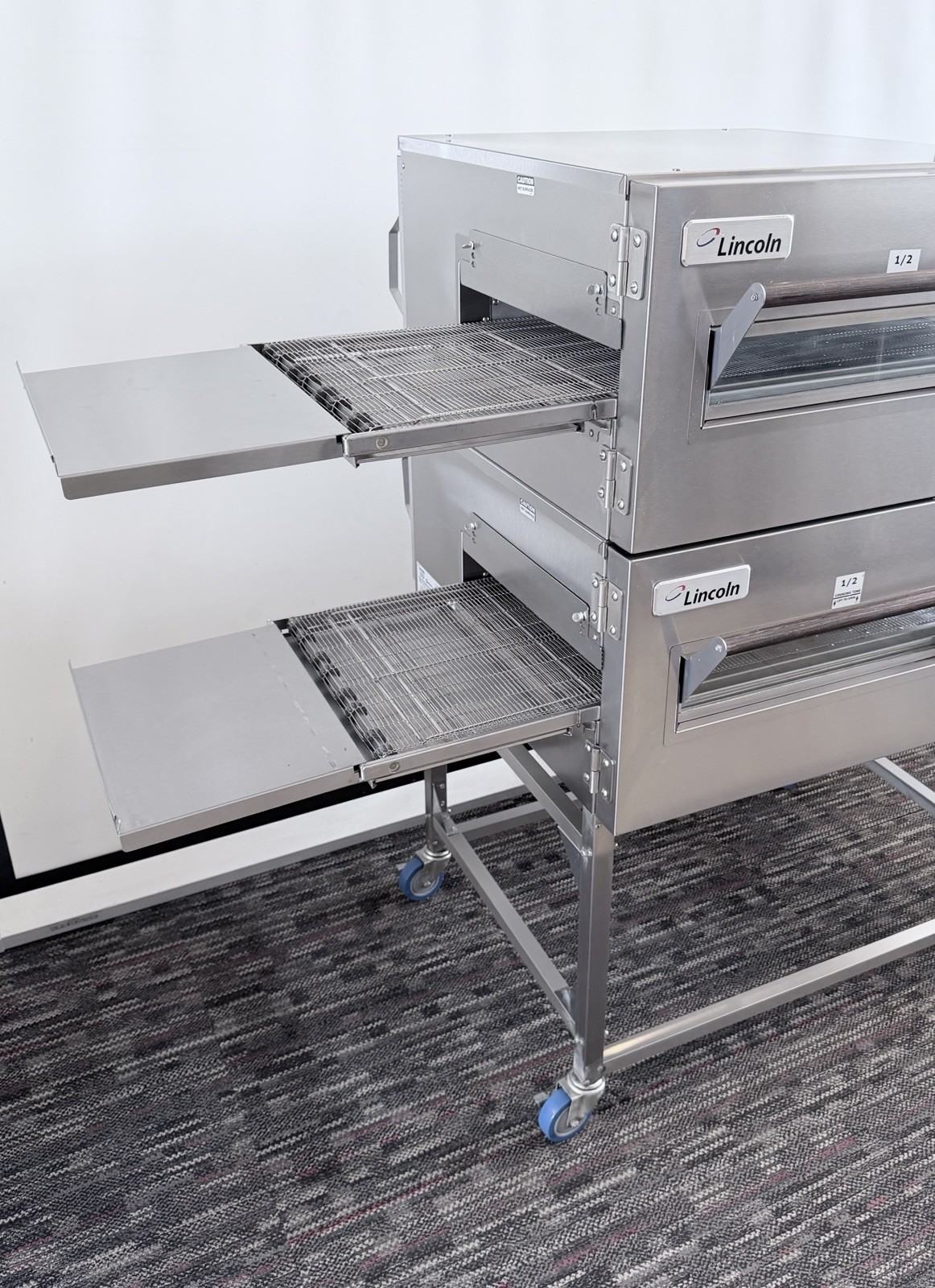 Lincoln Impinger 1116 Gas Double Stack Conveyor Pizza Ovens – THESE ARE THE ONES