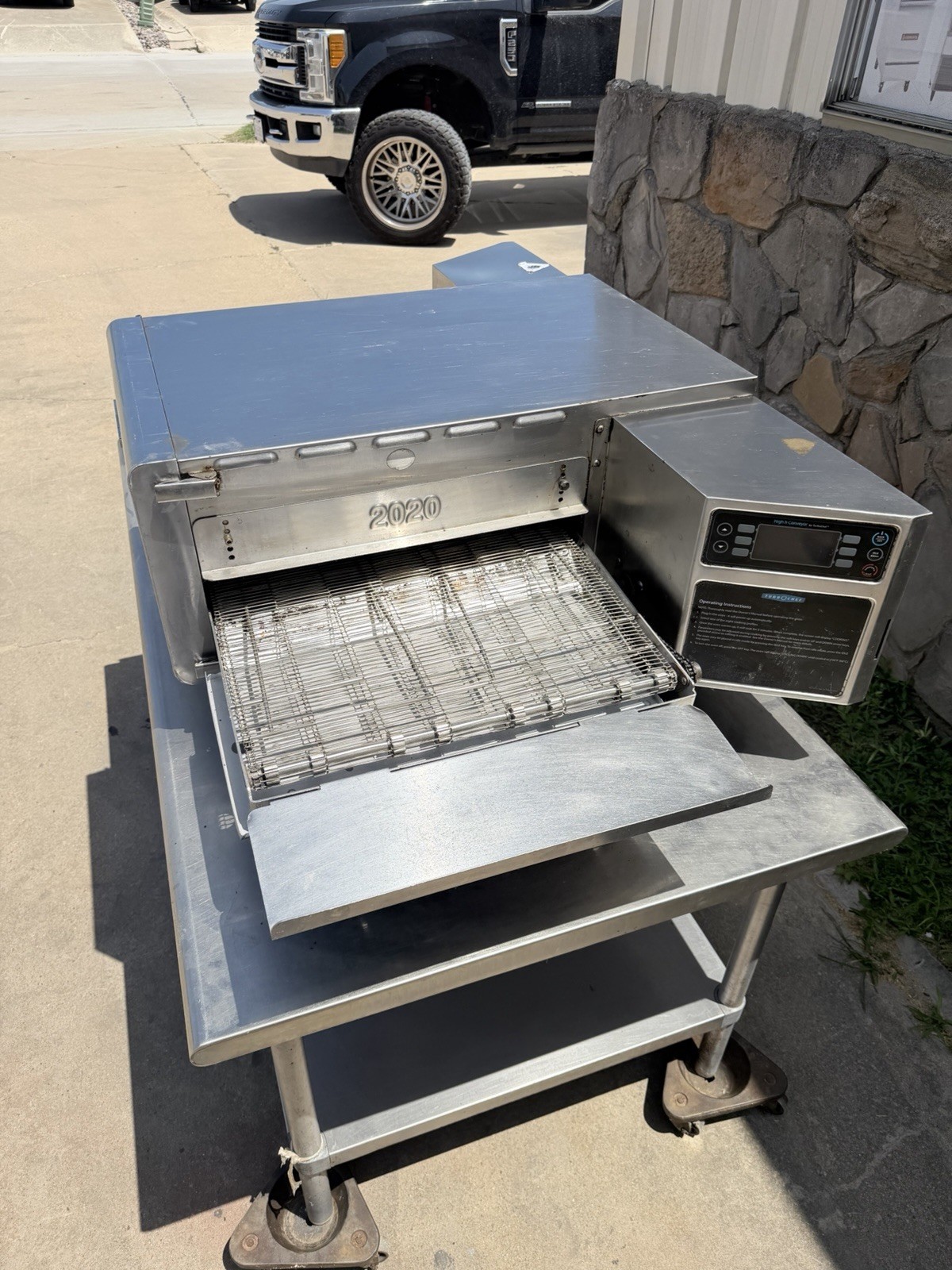 Turbochef HHC2020 High Speed Single Conveyor Pizza Oven Tested and Works