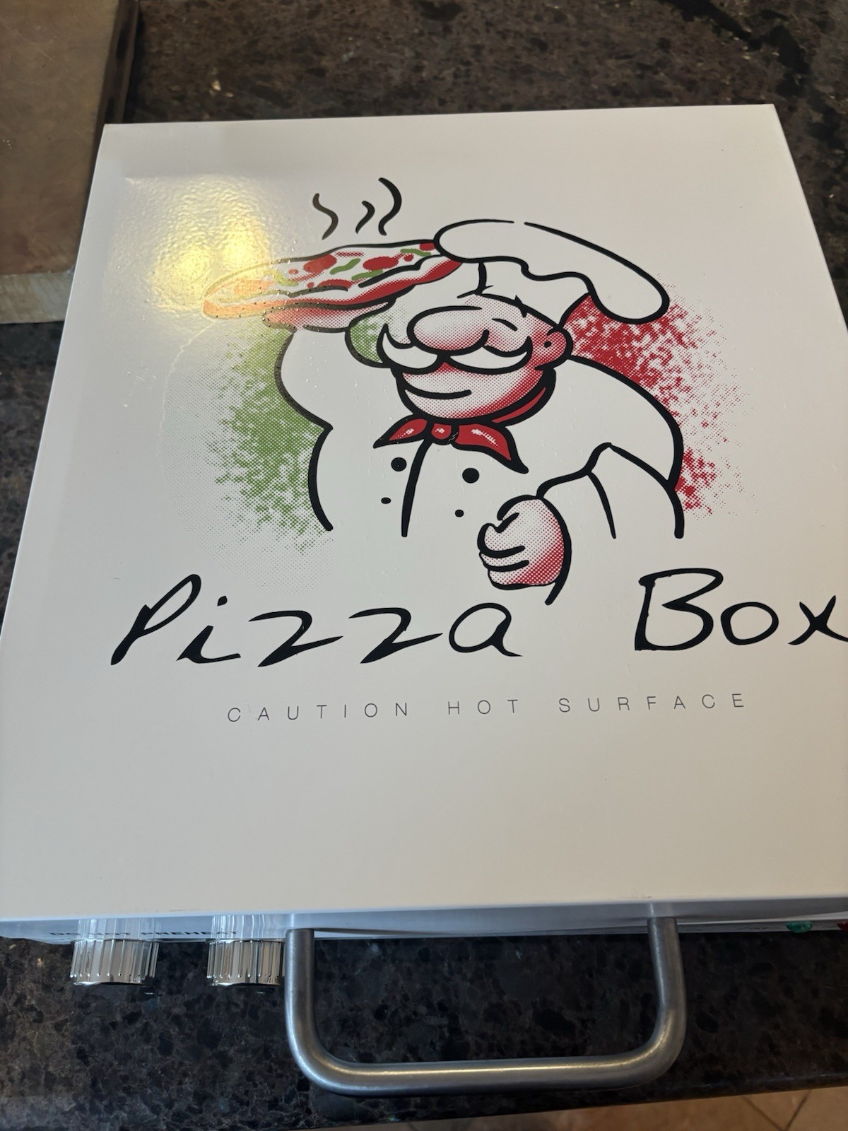 Cuizen Pizza Box Countertop Oven with 12″ Rotating Pan