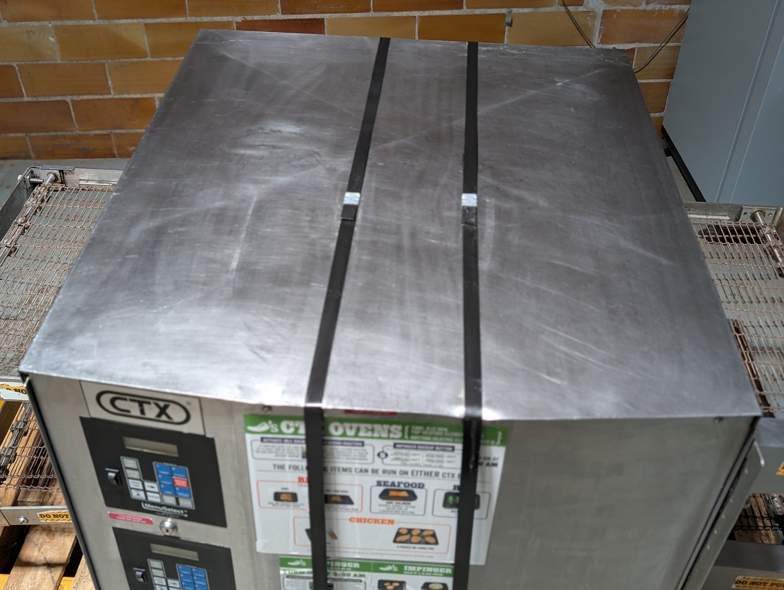 Middleby Marshall CTX DZ33 Double Stack Electric Conveyor Oven 208V