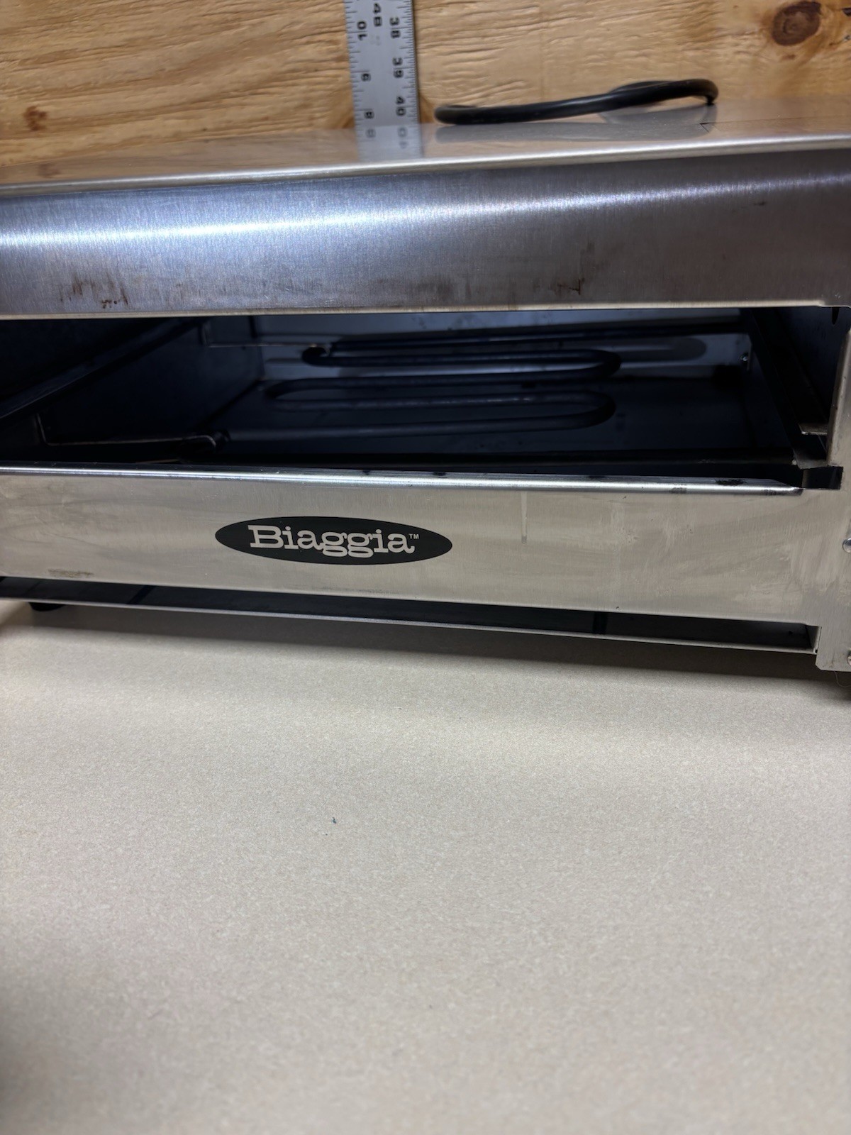 BIAGGIA Model 507 Countertop Pizza Oven 120 Volts 1450 Watts ~ TESTED & GREAT