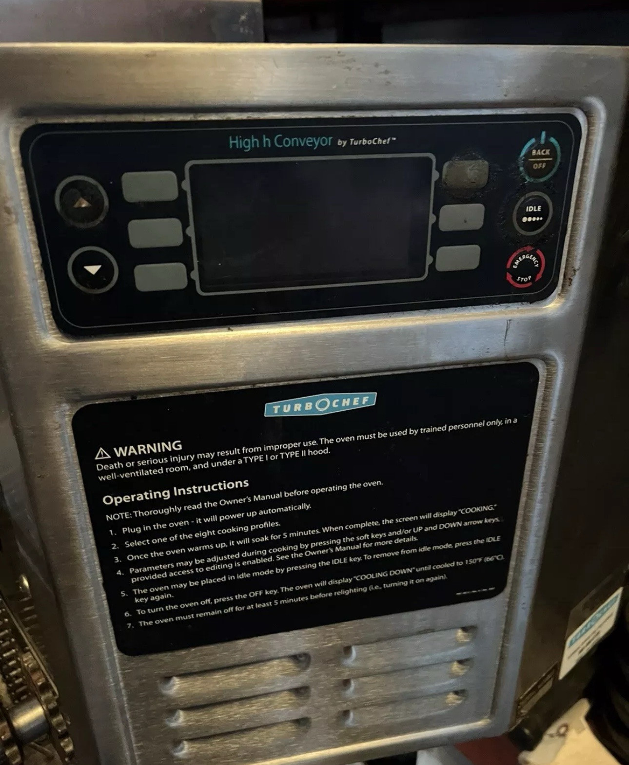 TurboChef Gas Split Belt 3240Conveyor Pizza Oven 208/240V TESTED & WORKING!