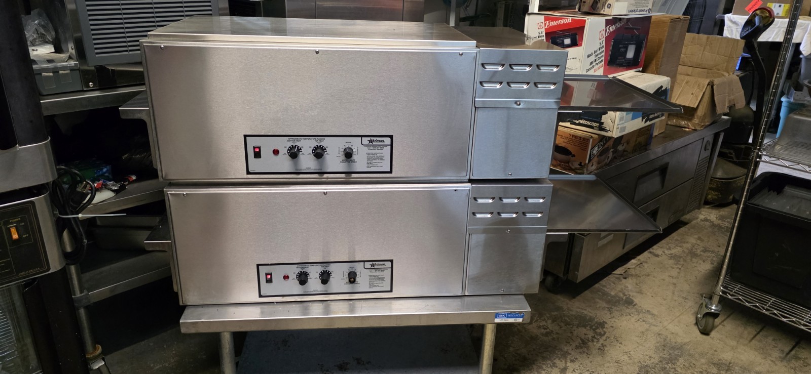 (2) STAR Holman 414HX Proveyor Conveyor Ovens Sandwich/Pizza Ovens