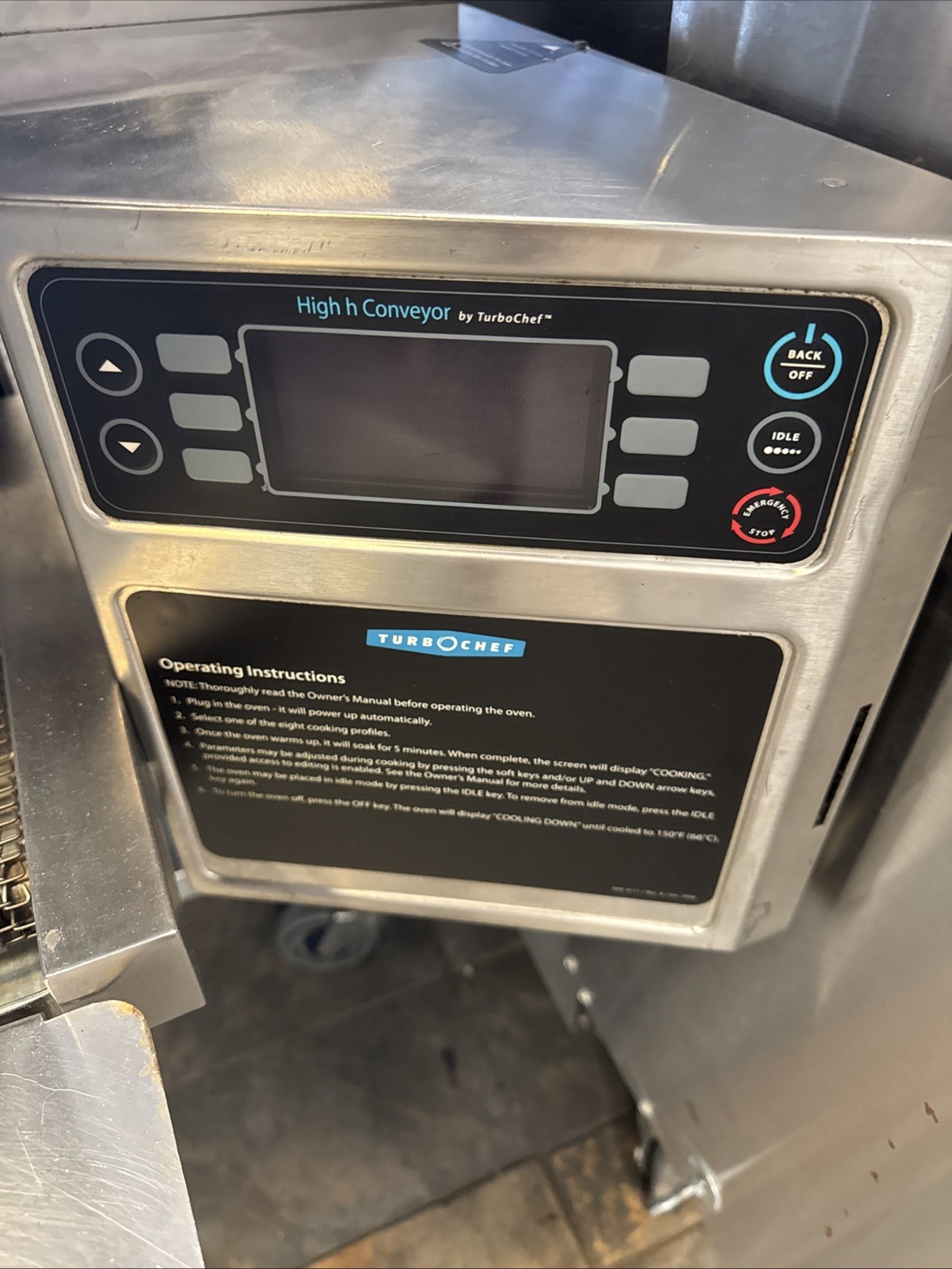 TurboChef HHC2020 48″ -20” Conveyor Electric Countertop Conveyor Oven – 208v/3ph