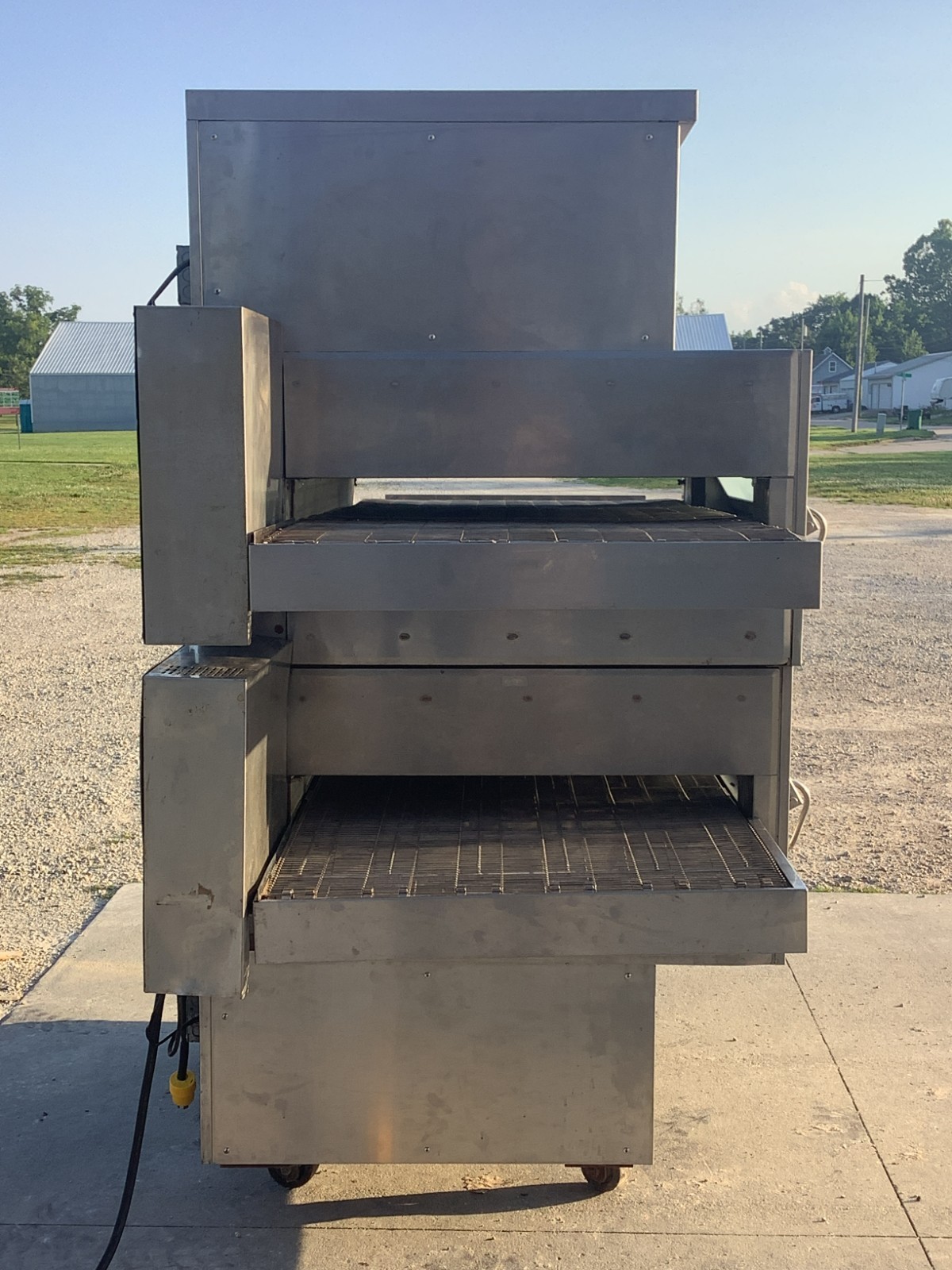 Pizza Oven Conveyor Middleby Marshall PS360Q Double Stack Nat Gas Tested
