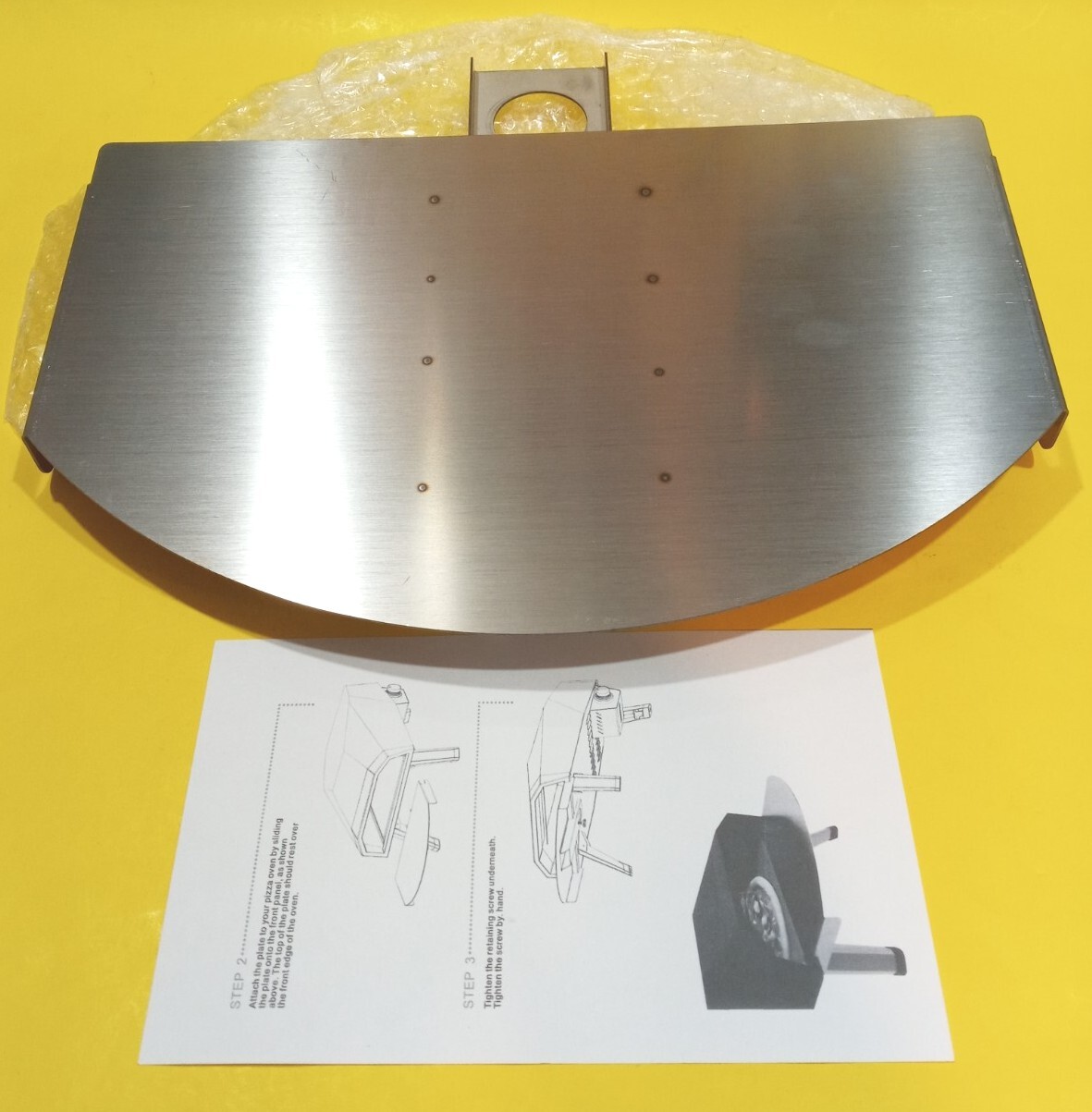 P200 Outdoor Stainless Steel Pizza Oven Extender Shelf Work Table