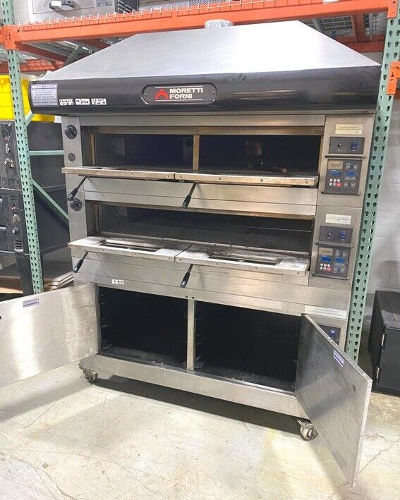Oven/ Deck 2 Pizza Moretti Forni P12LC8UL Extra Deep 60″Oven w/t Bottom Proofer