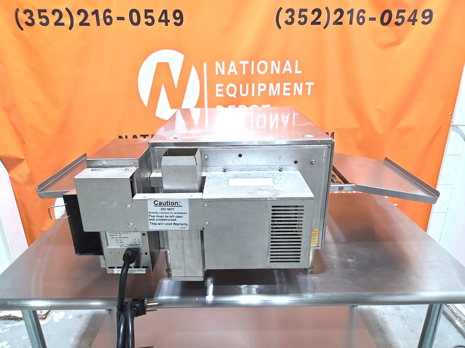 Lincoln Impinger 1301 Countertop Conveyor/Pizza Oven 1 Phase – Watch Video!