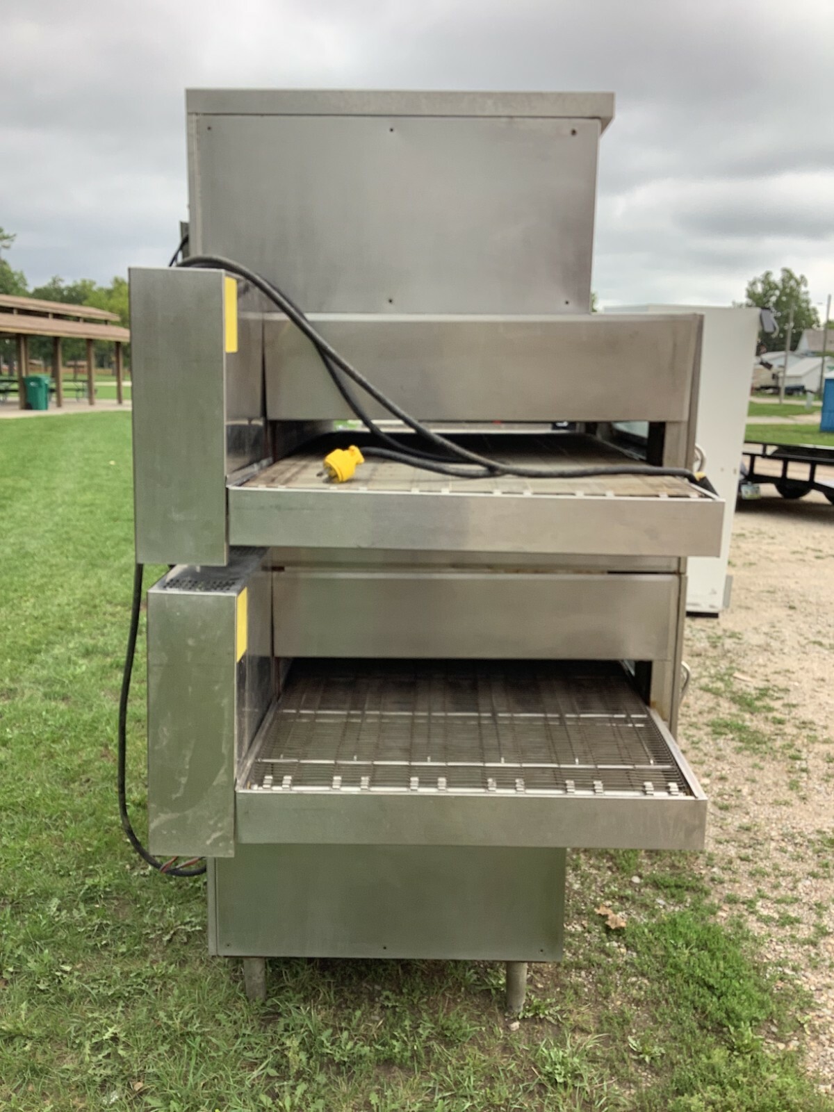 Pizza Oven Conveyor Middleby Marshall PS360 Double Stack Nat Gas Tested