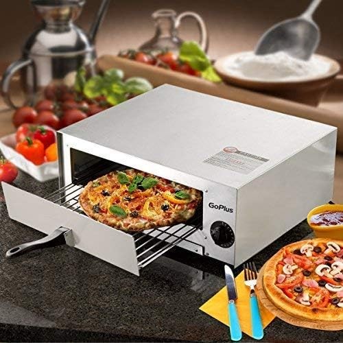Electric Pizza Oven Stainless Steel Pizza Baker Kitchen Commercial Use Snack