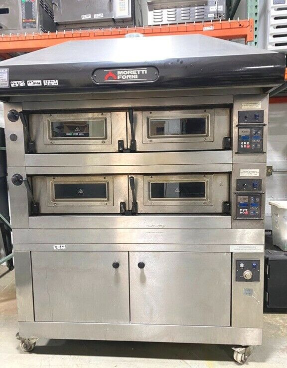 Oven/ Deck 2 Pizza Moretti Forni P12LC8UL Extra Deep 60″Oven w/t Bottom Proofer