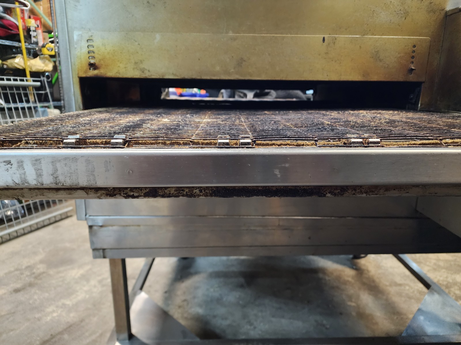 Lincoln Impinger 1450 Single Deck Gas Fired Conveyor Pizza Oven 32″