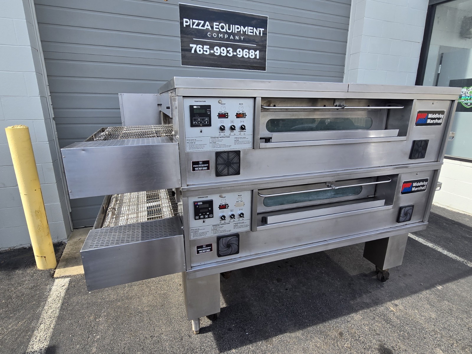 Middleby Marshall PS570G Double Deck Conveyor Pizza Oven **Belt Width 32″**