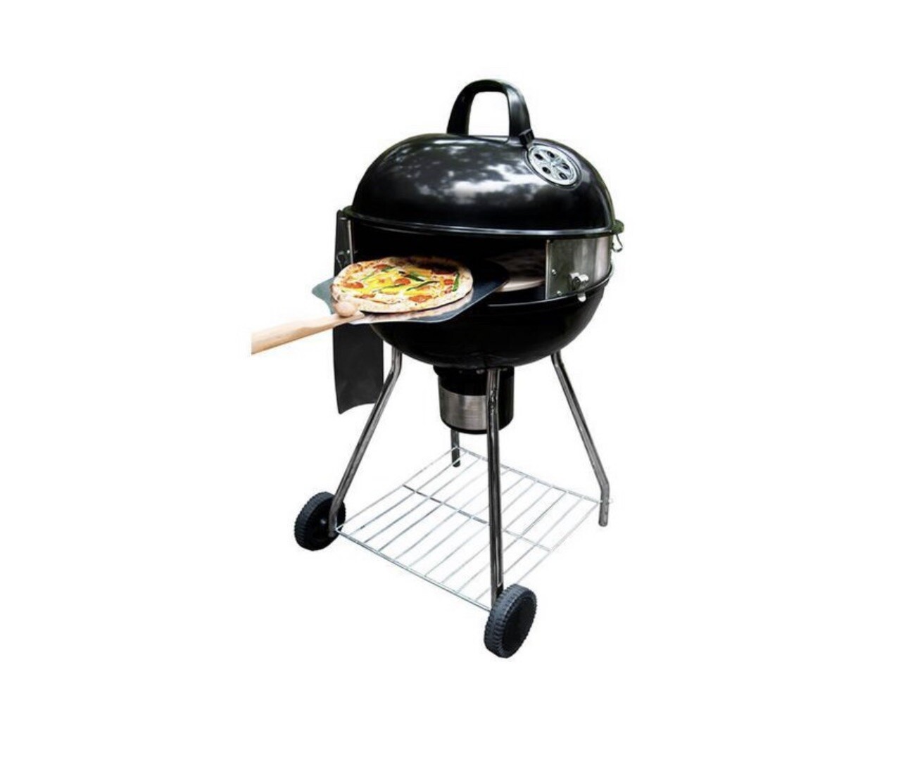 Pizzacraft PC7001 PizzaQue Deluxe Outdoor Pizza Oven Kettle Grill Conversion Kit