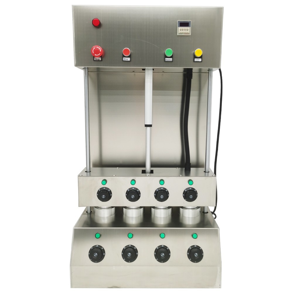 Commercial Pizza Cone Forming Machine Ice Cream Cone Maker Temperature Control