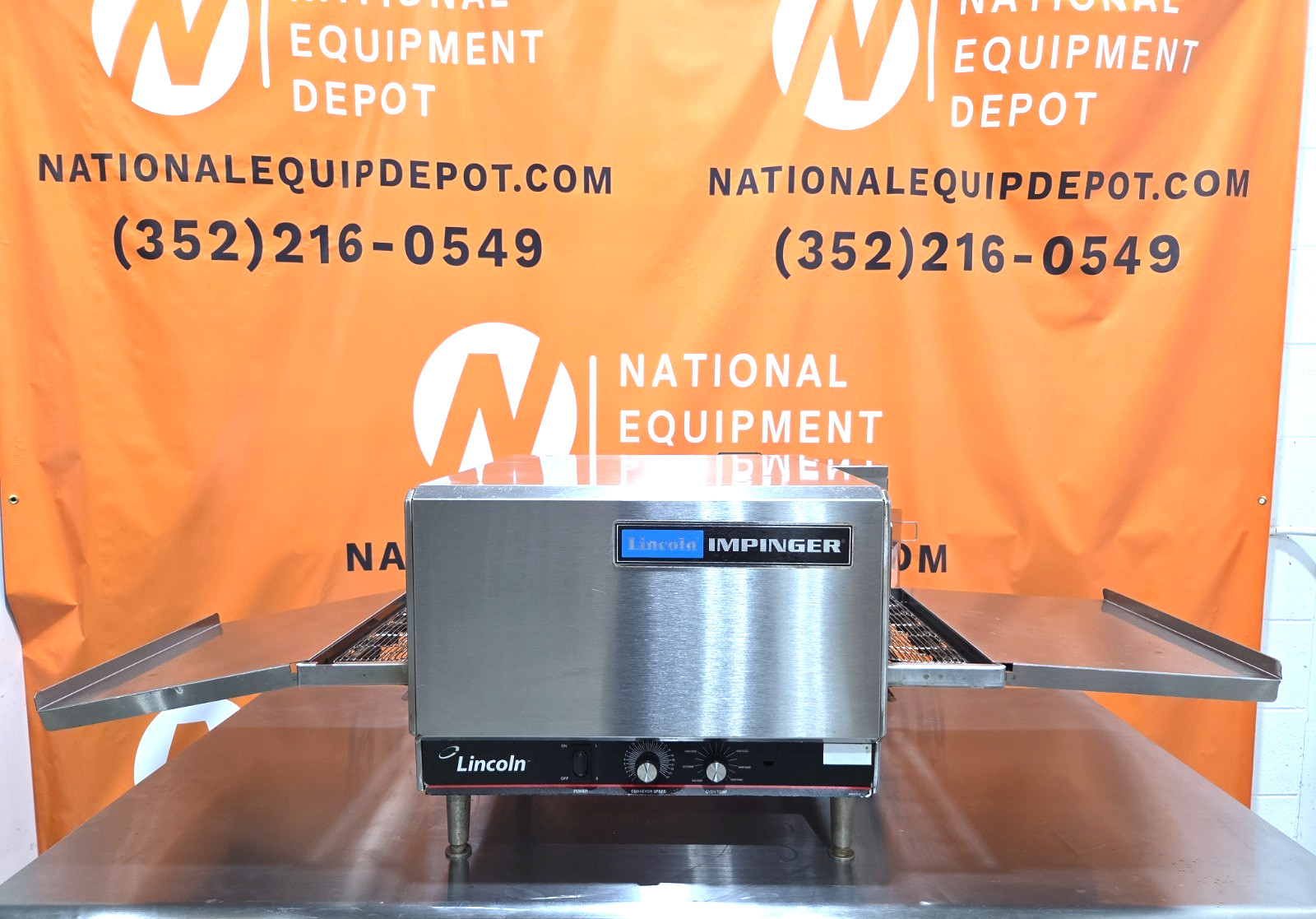 Lincoln Impinger 1301 Countertop Conveyor/Pizza Oven 1 Phase – Watch Video!