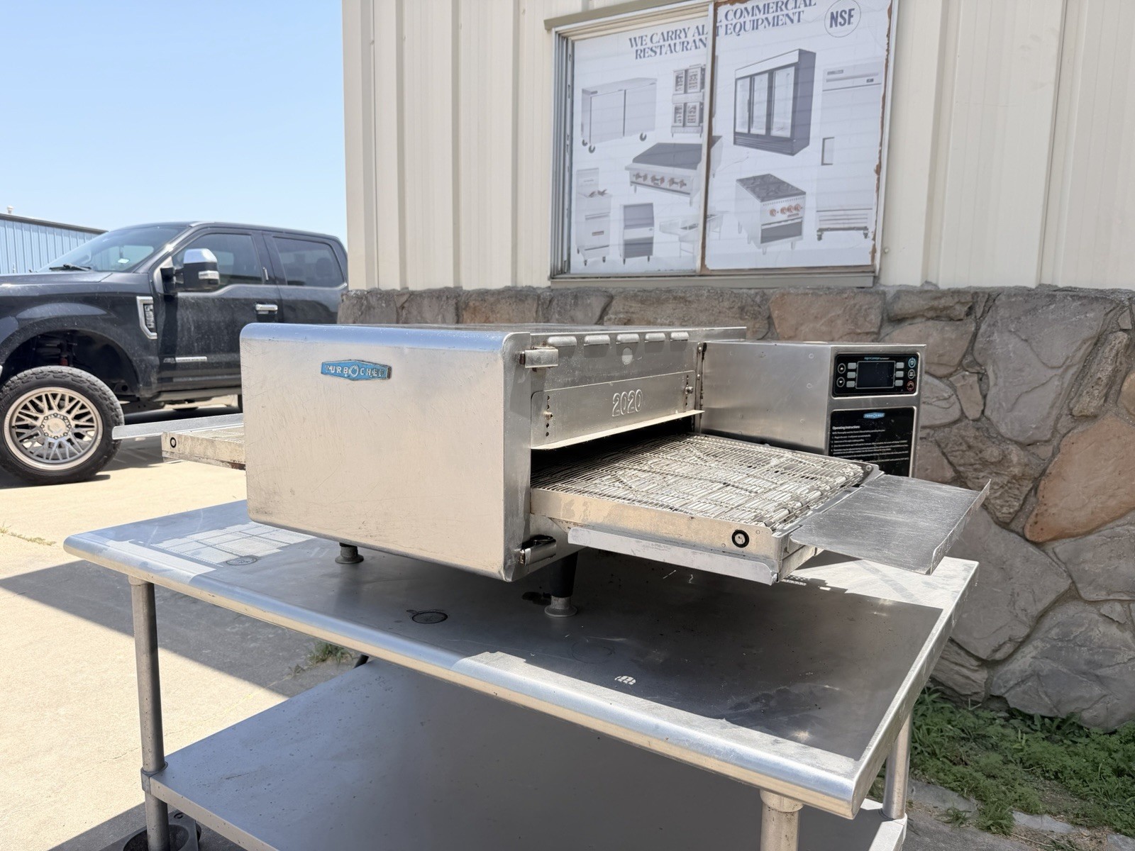 Turbochef HHC2020 High Speed Single Conveyor Pizza Oven Tested and Works