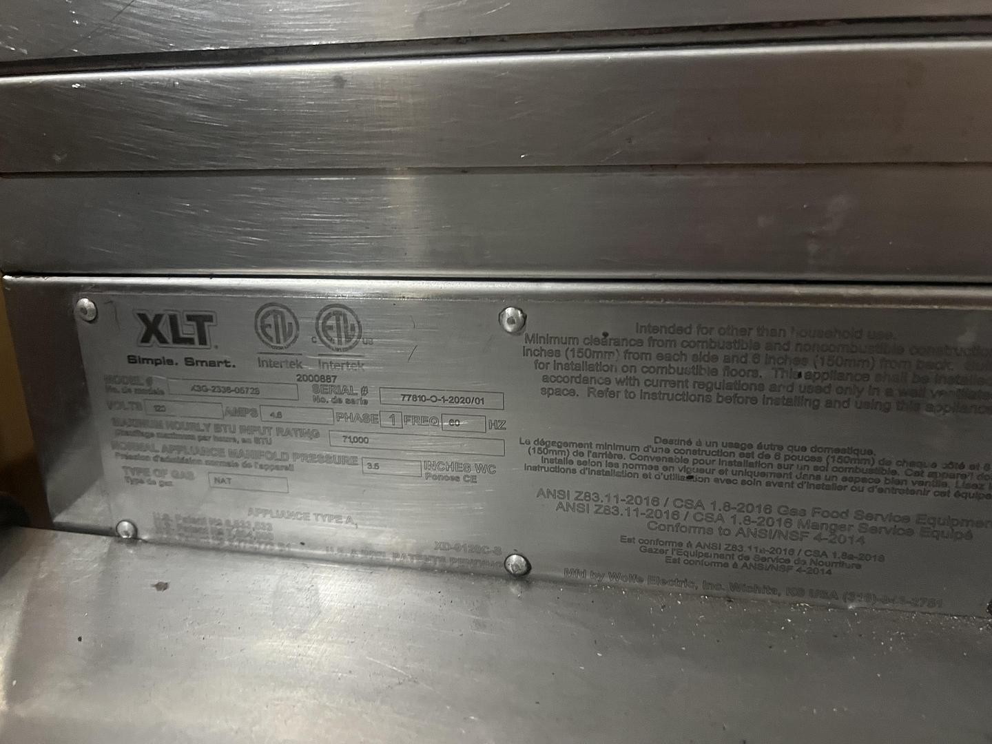 XLT Double Stack Conveyor Pizza Oven – Commercial Conveyor Oven – Working