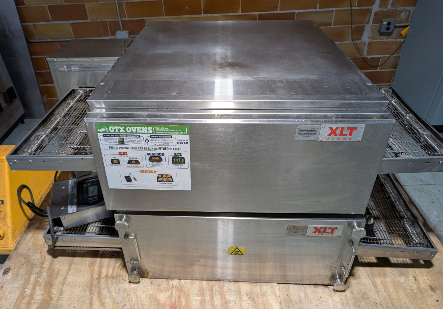 2019 XLT R3A-2336-01067 Double Stack Conveyor Oven, No Legs