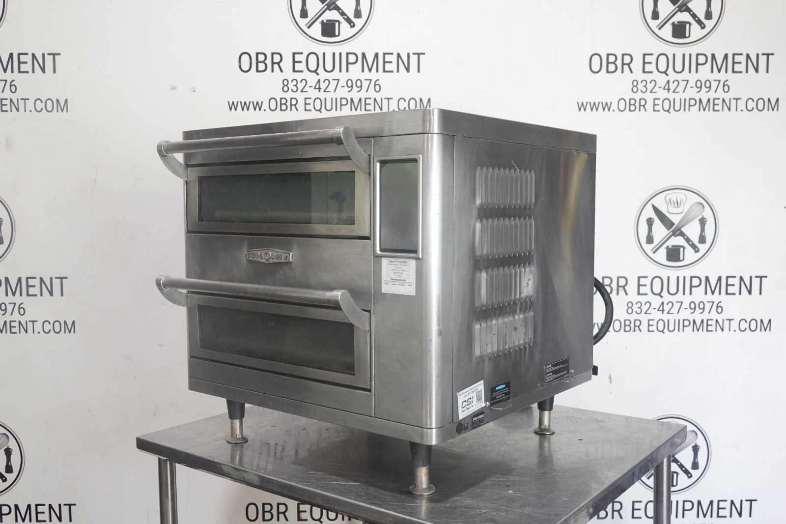 2019 TURBOCHEF DOUBLE BATCH ELECTRIC COUNTERTOP OVEN MODEL HHD