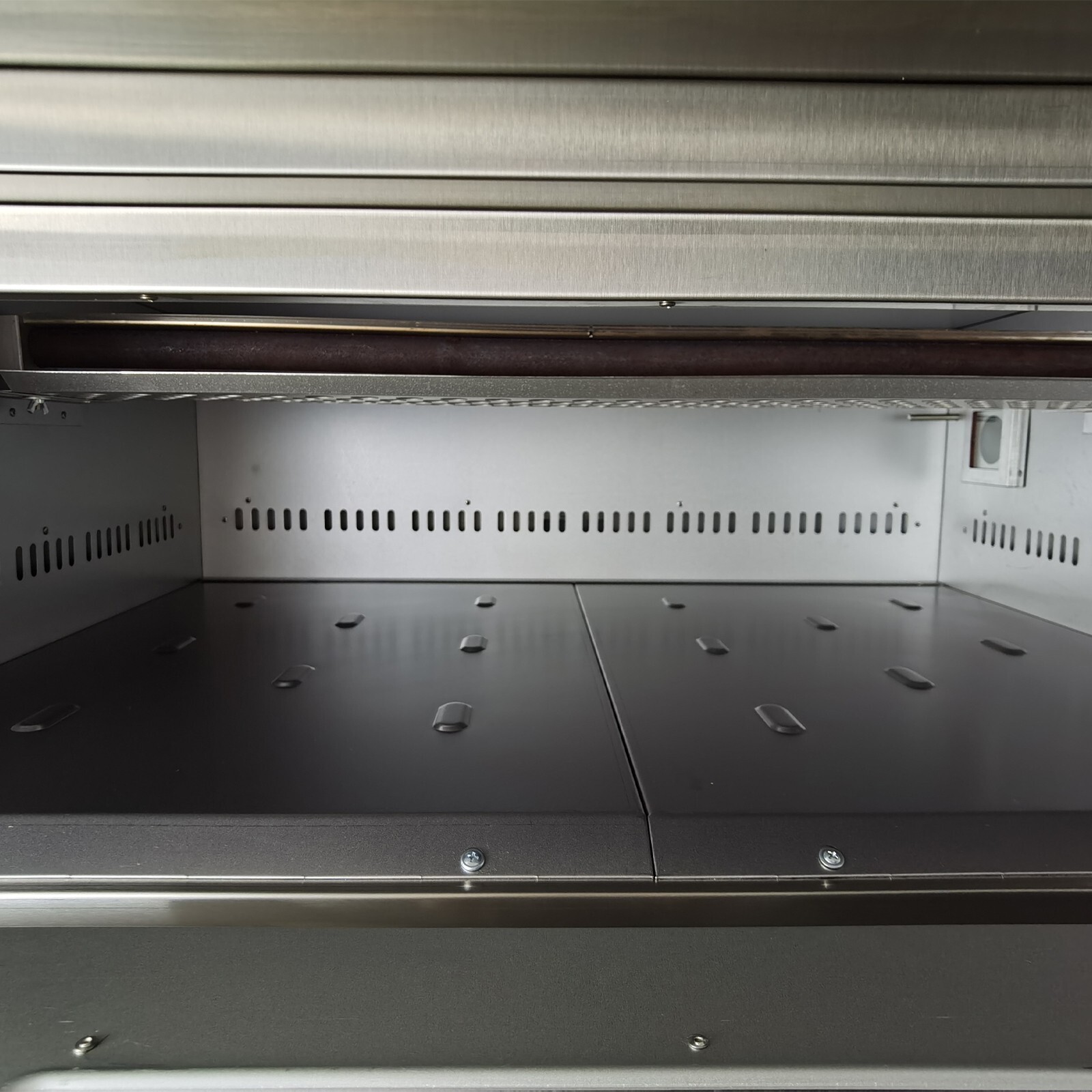 Electric Oven Commercial Movable 3 Decks Oven Natural Gas Heating with Casters