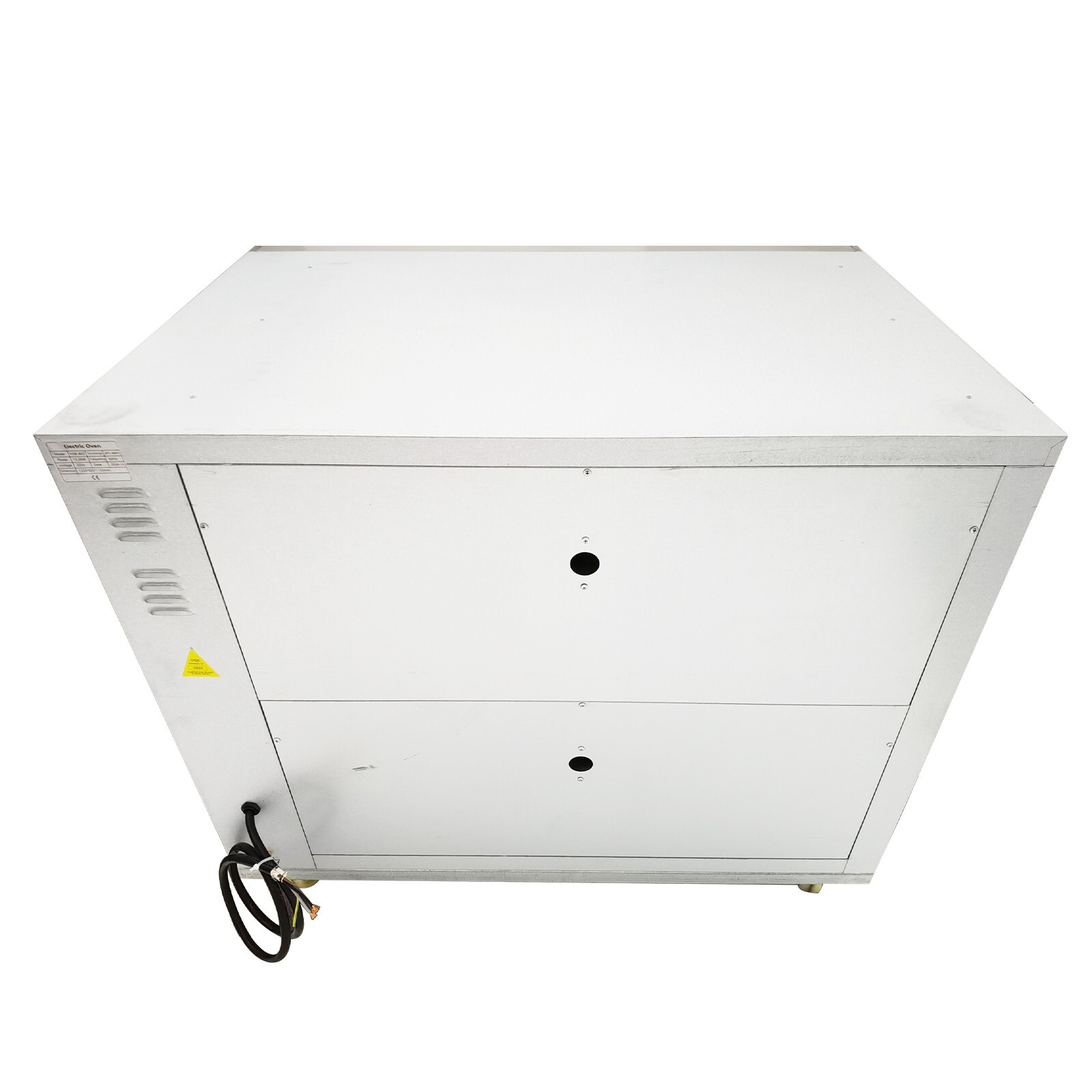220V 3PH 13.2KW Commercial Movable Electric Double Pizza Oven 4 Baking Sheets