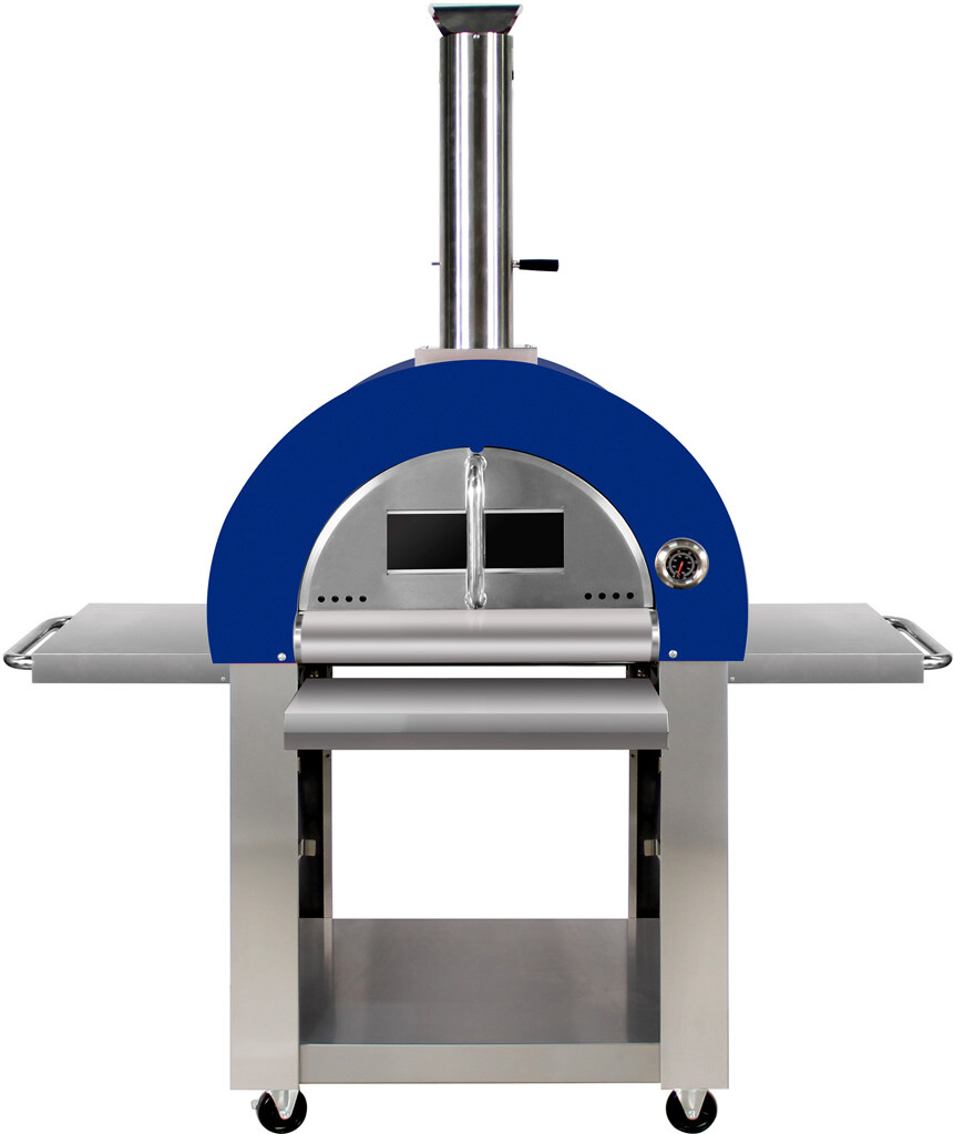 Outdoor Stainless Steel Artisan Wood-Fired Charcoal Pizza Bread Oven BBQ Grill