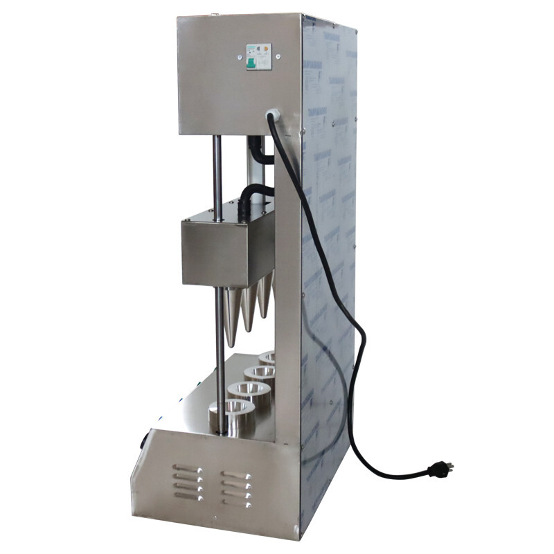 110V Commercial Electric Pizza Cone Forming Machine Cooking Ovens Restaurant