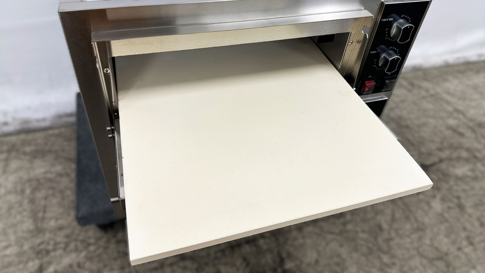 NSF Double Deck Countertop Pizza Oven Two Chambers