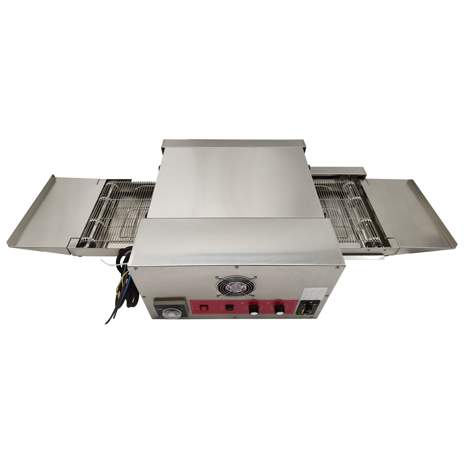 Countertop Conveyor Pizza Baking Oven 12″ Belt Chain Type Baking Machine 220V