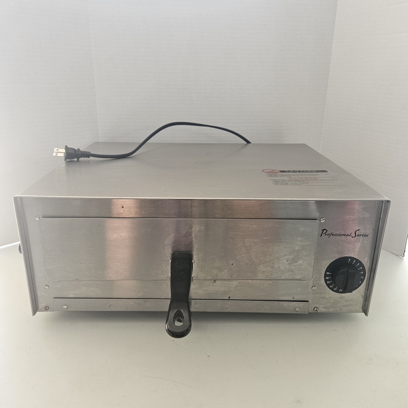 Professional Series PS75891 Stainless Steel 12″ Pizza Baker Food Oven (TESTED)