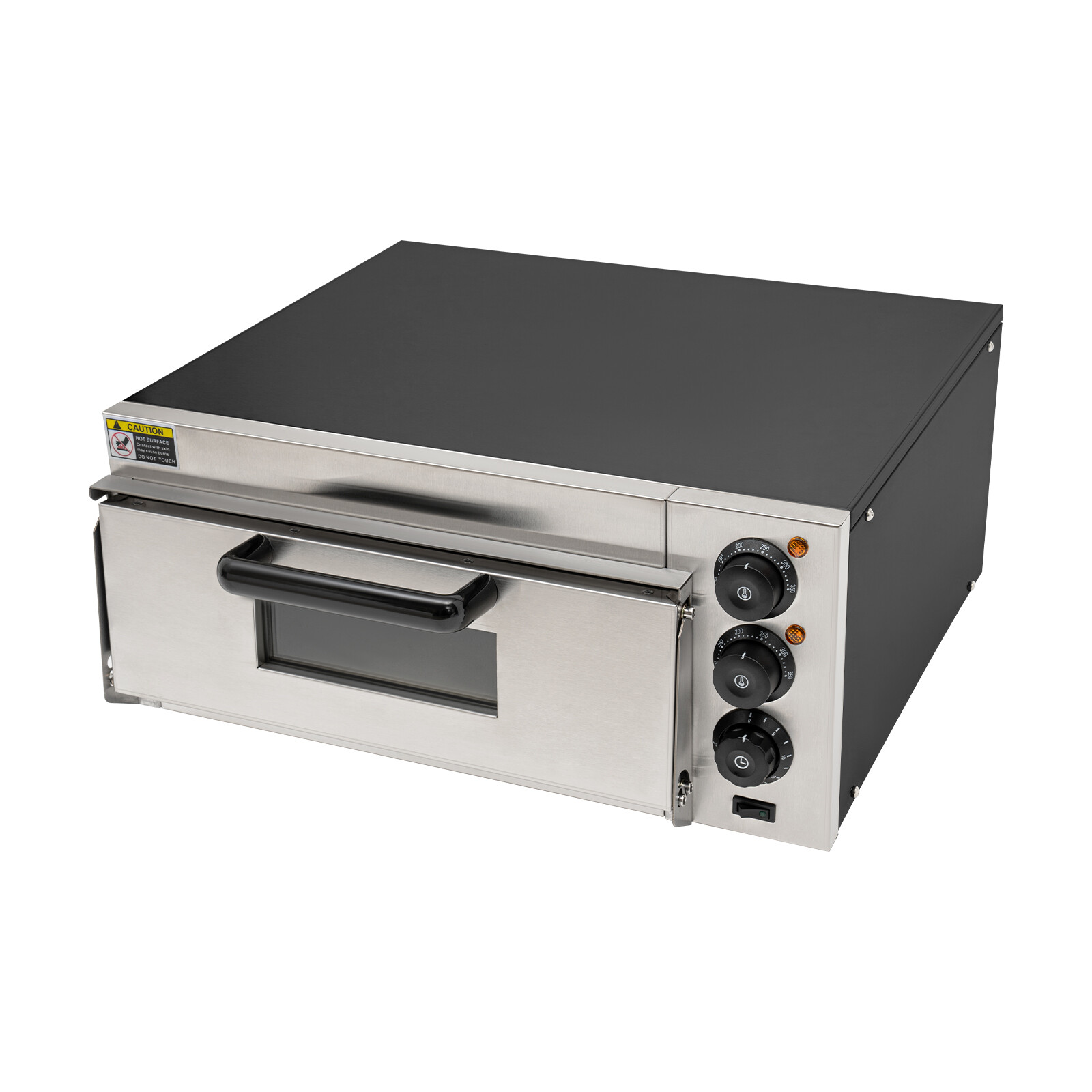 Indoor Electric Countertop Pizza Oven 1800w 20l/5.28gal Commercial Pizza Oven