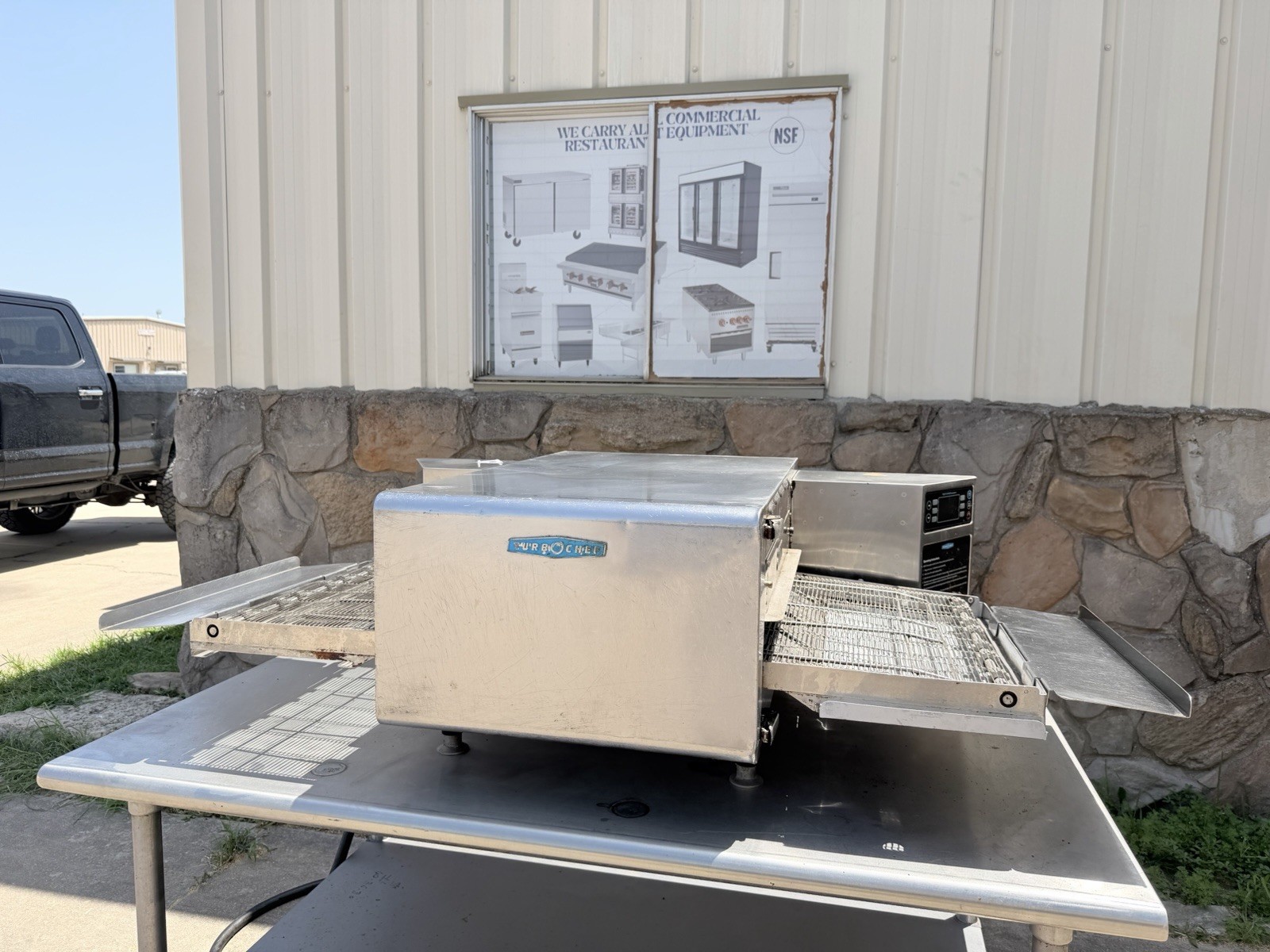 Turbochef HHC2020 High Speed Single Conveyor Pizza Oven Tested and Works