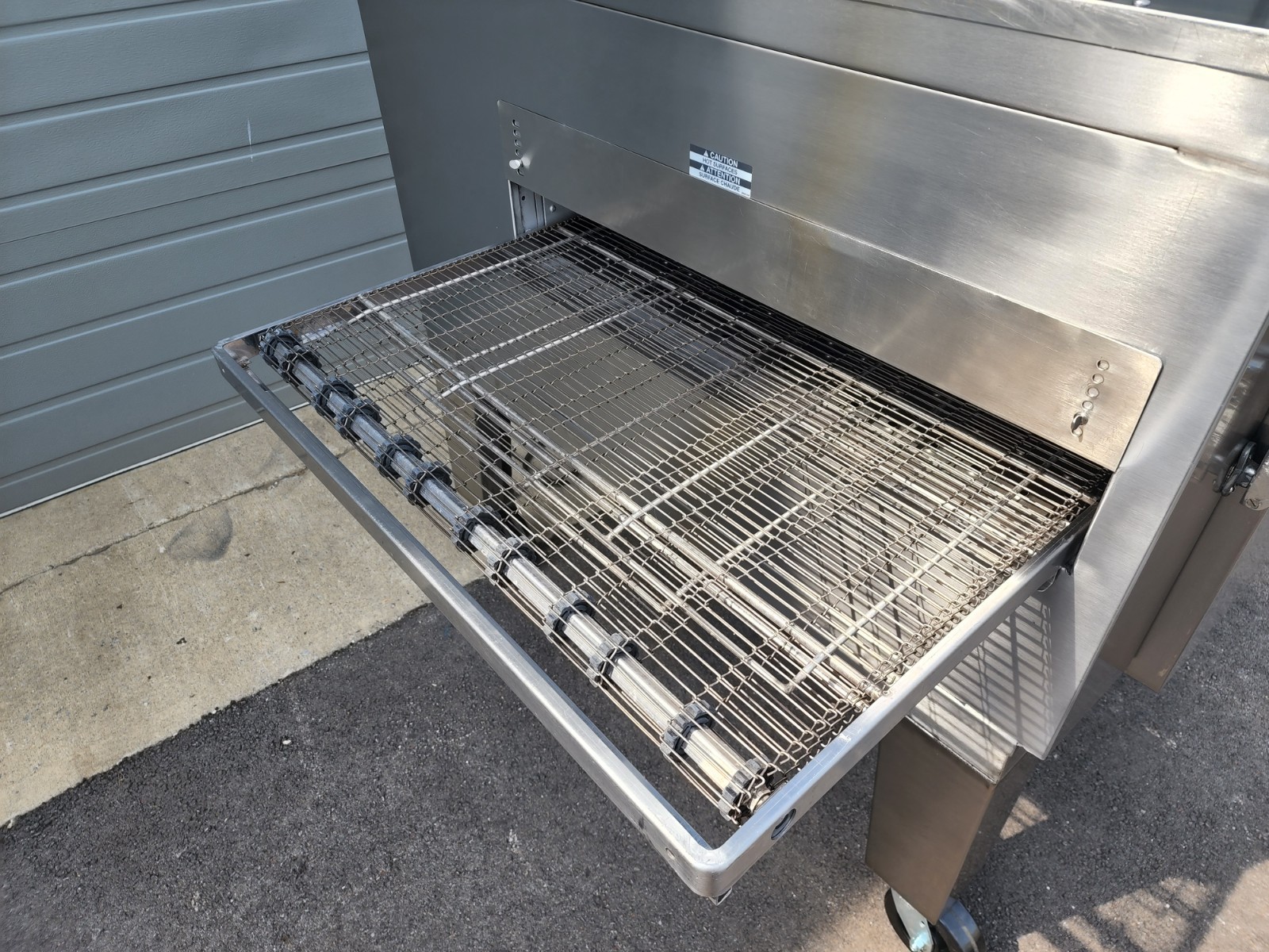 Lincoln Impinger 1450 Single Deck Gas Fired Conveyor Pizza Oven 32″