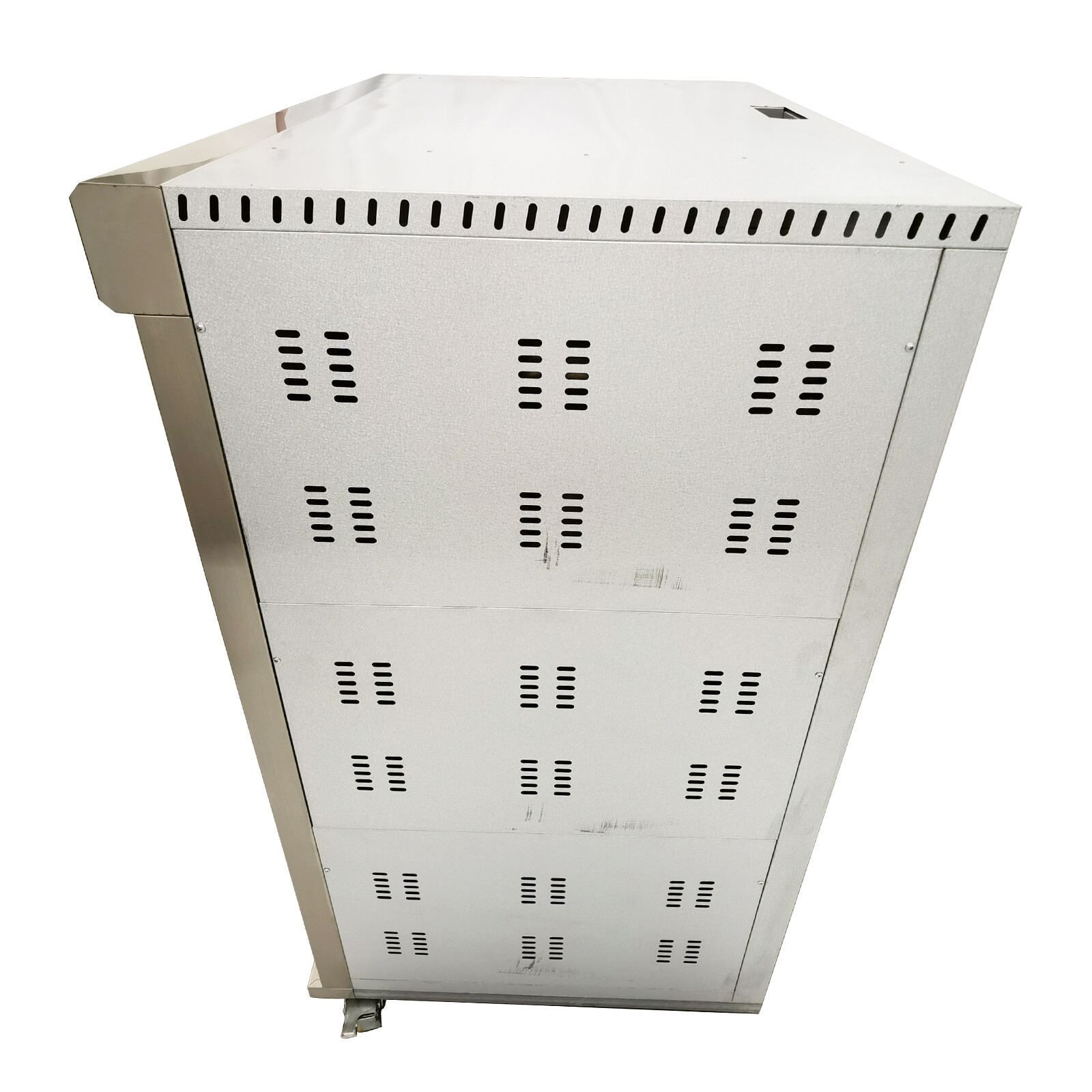 Commercial Pizza Oven 3-Tiers Gas (LPG & Natural) w/ 6 Trays & Casters 110V 1-PH