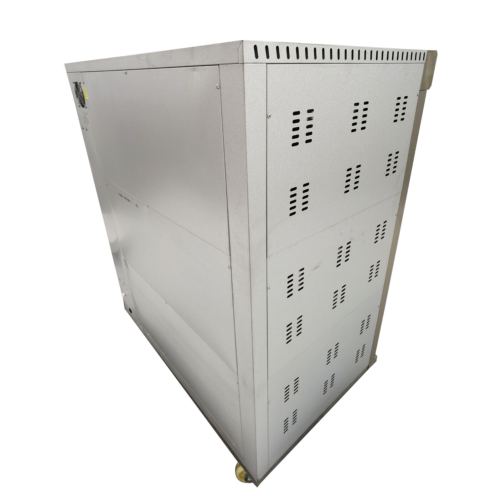 Commercial Pizza Oven 3-Tiers Gas (LPG & Natural) w/ 6 Trays & Casters 110V 1-PH