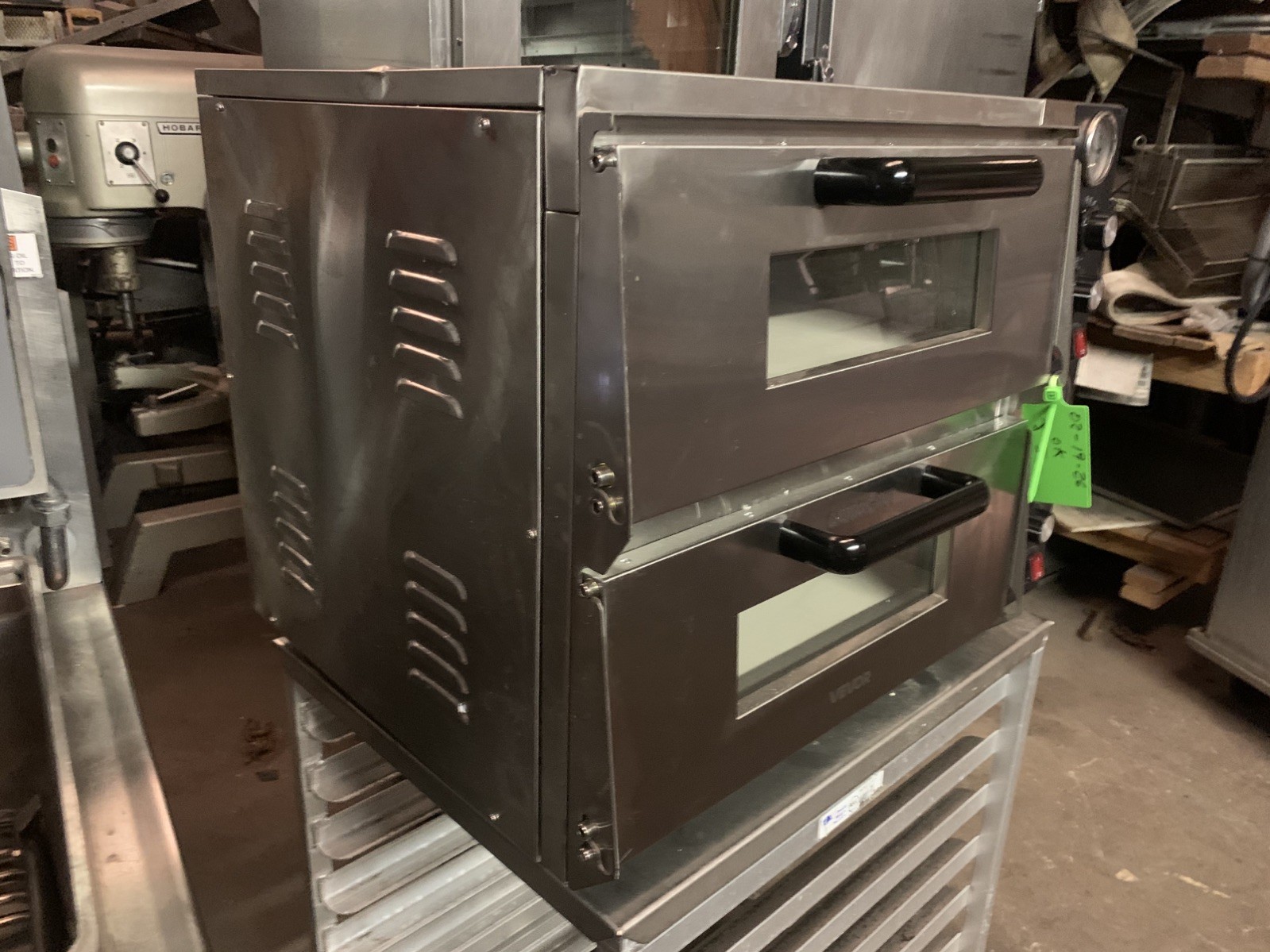 NEW Commercial Double Deck Pizza Oven Electric Stone Brick Bakery Oven-120V-NSF