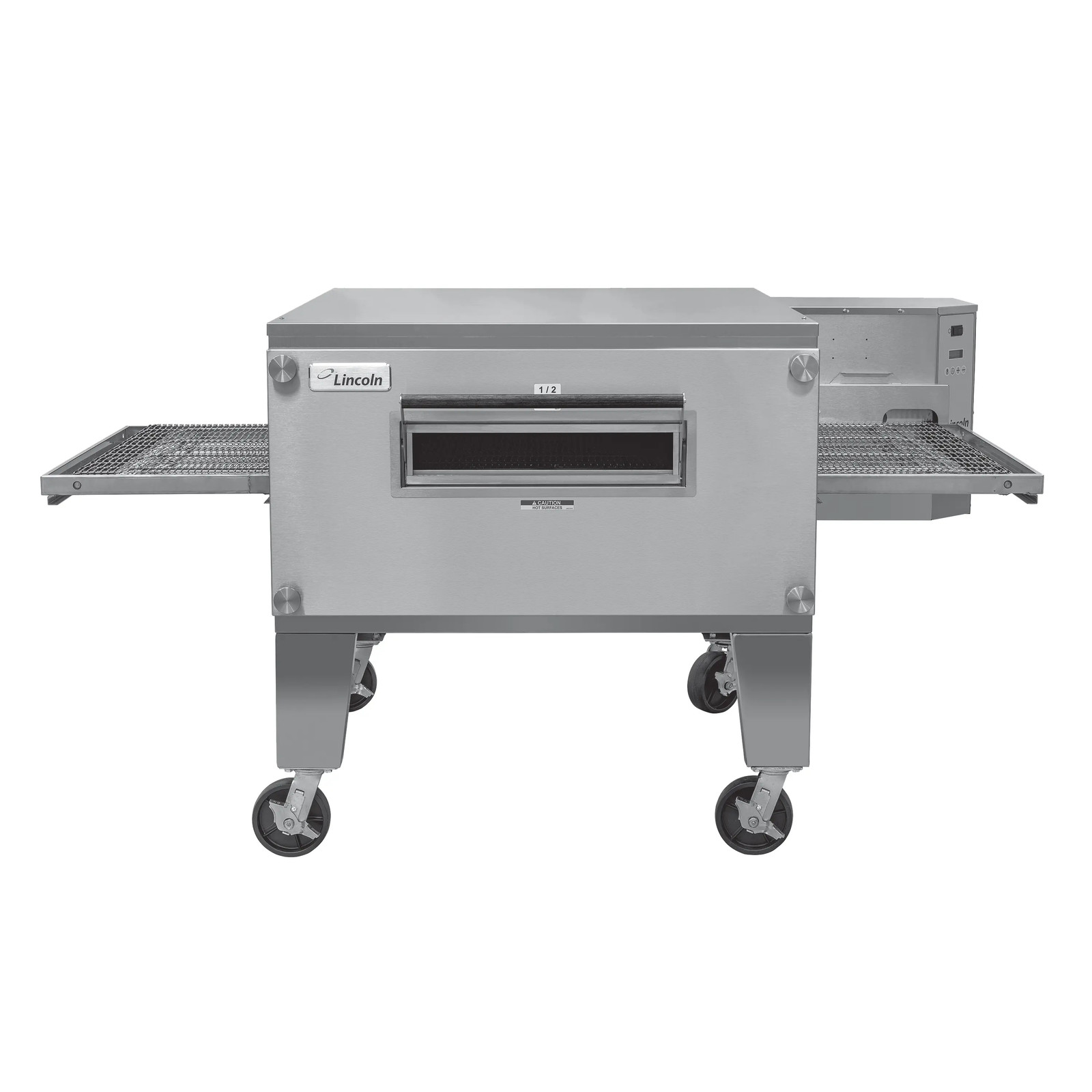 Lincoln 3240-2R Double Deck Conveyor Oven Package w/ High Stand – 208v/3ph
