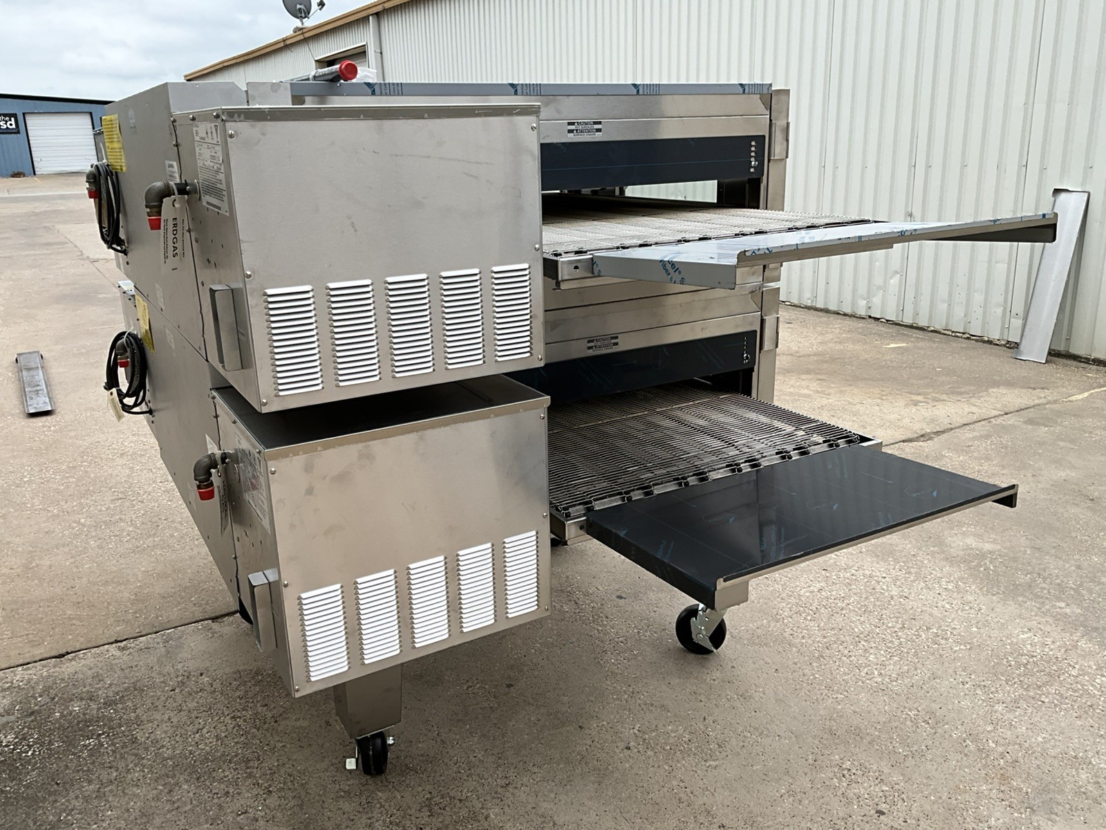 Lincoln Impinger gas Double stack low profile 1600-000-U-K3025 conveyor oven