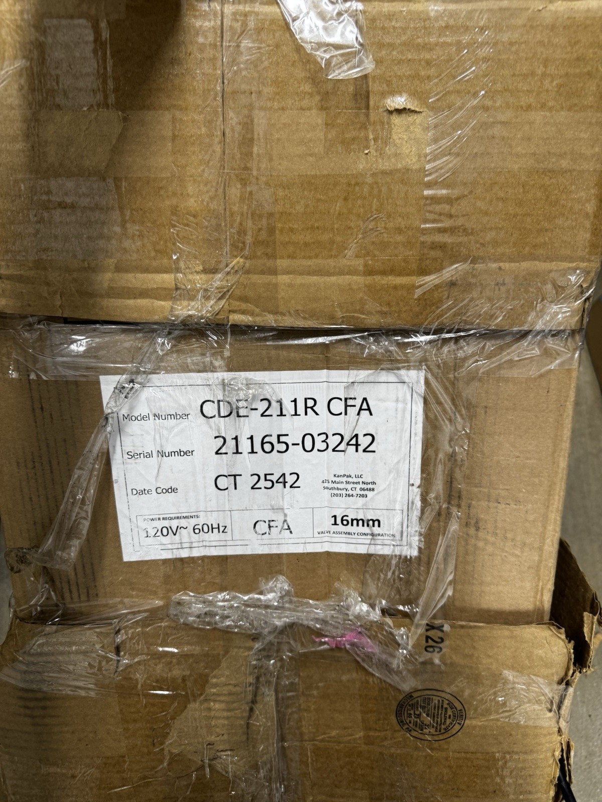 KanPak CDE 211 R | Cream Dispenser Icedream Dispenser Chicfila
