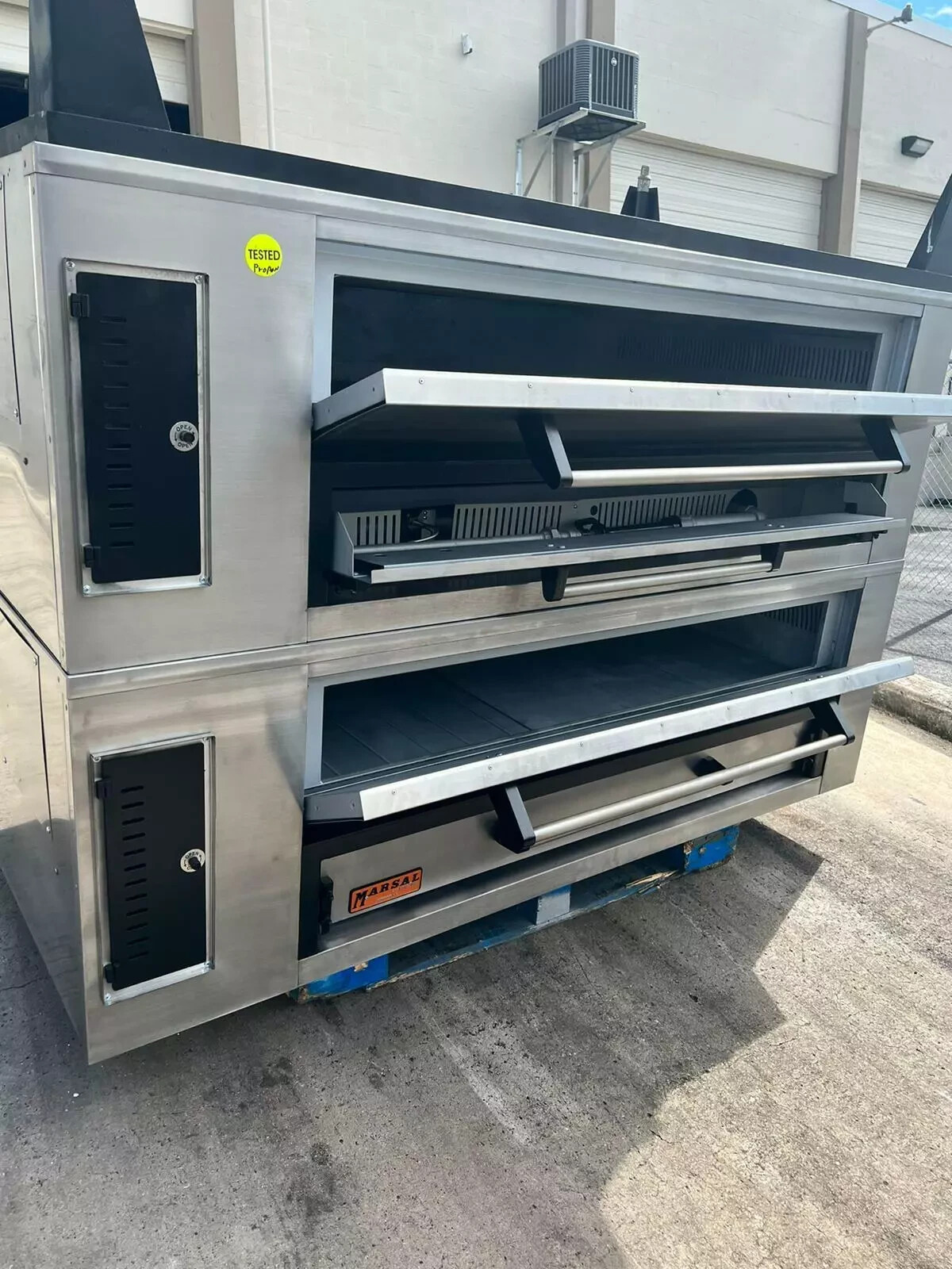 Marsal SD660 Double Deck Pizza Oven Refurbished