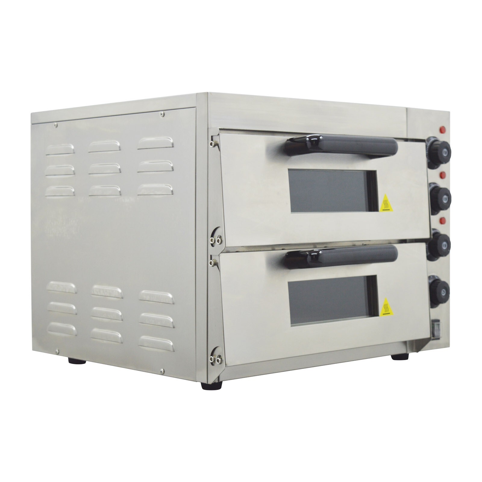220V 3KW Commercial Double-deckers Pizza Electric Oven 16 Inches Toaster Oven