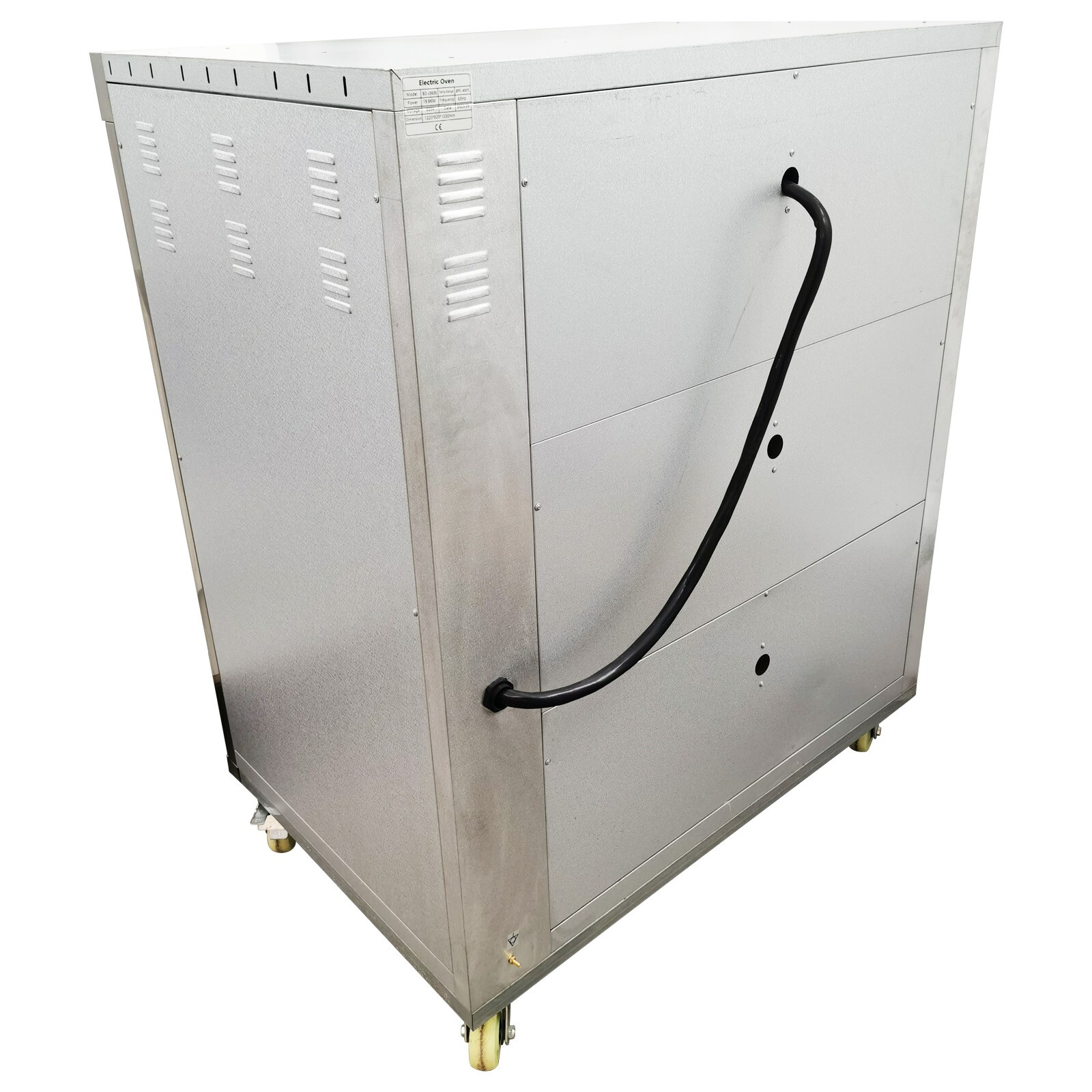 220V Commercial Oven Triple Pizza Oven Electric Oven with Six Baking Sheets