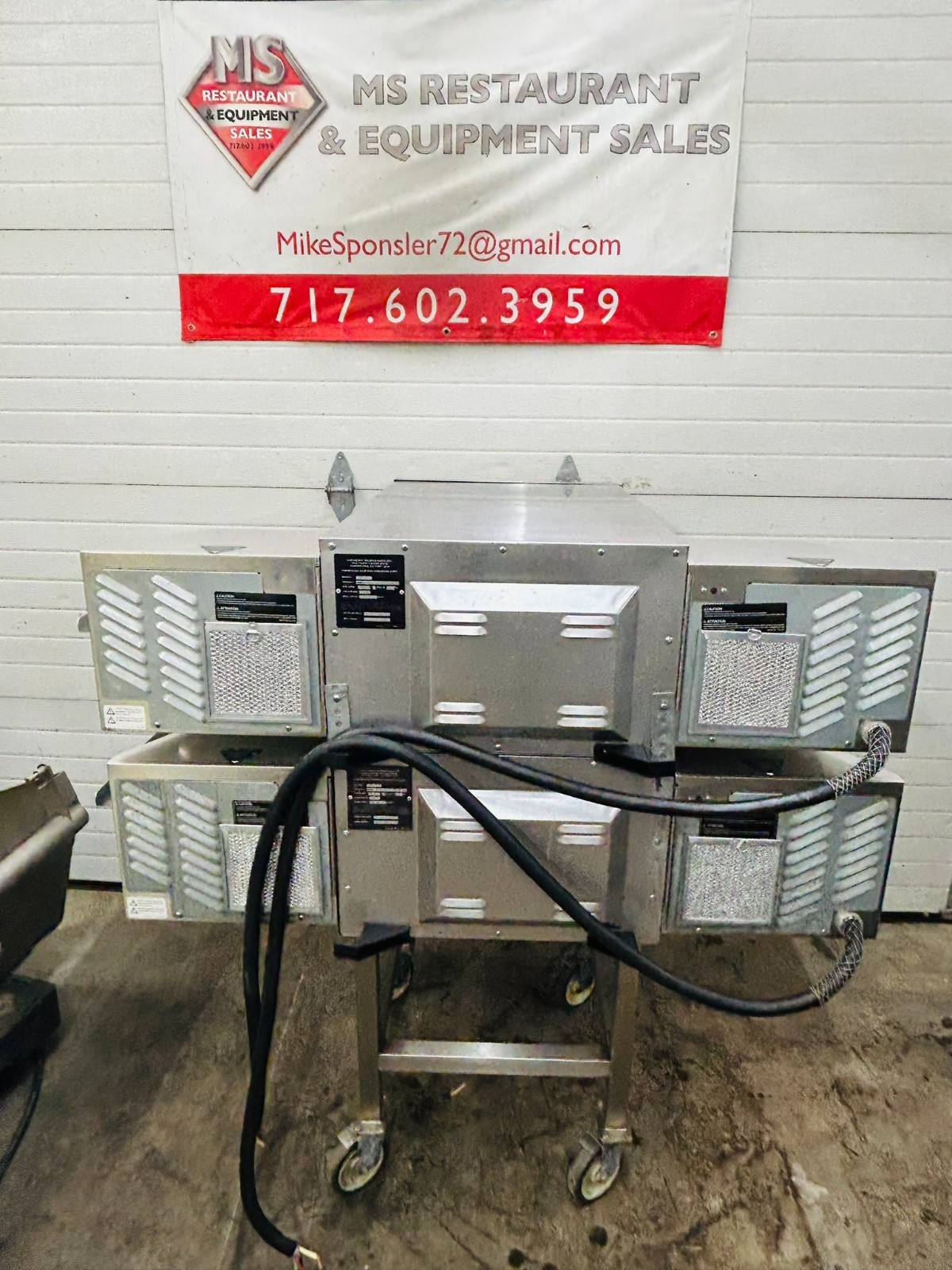 Turbochef HHC2020 High Speed Double Conveyor Pizza Ovens Refurbished and Works