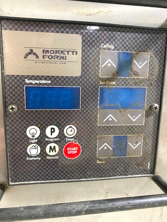 Oven/ Deck 2 Pizza Moretti Forni P12LC8UL Extra Deep 60″Oven w/t Bottom Proofer