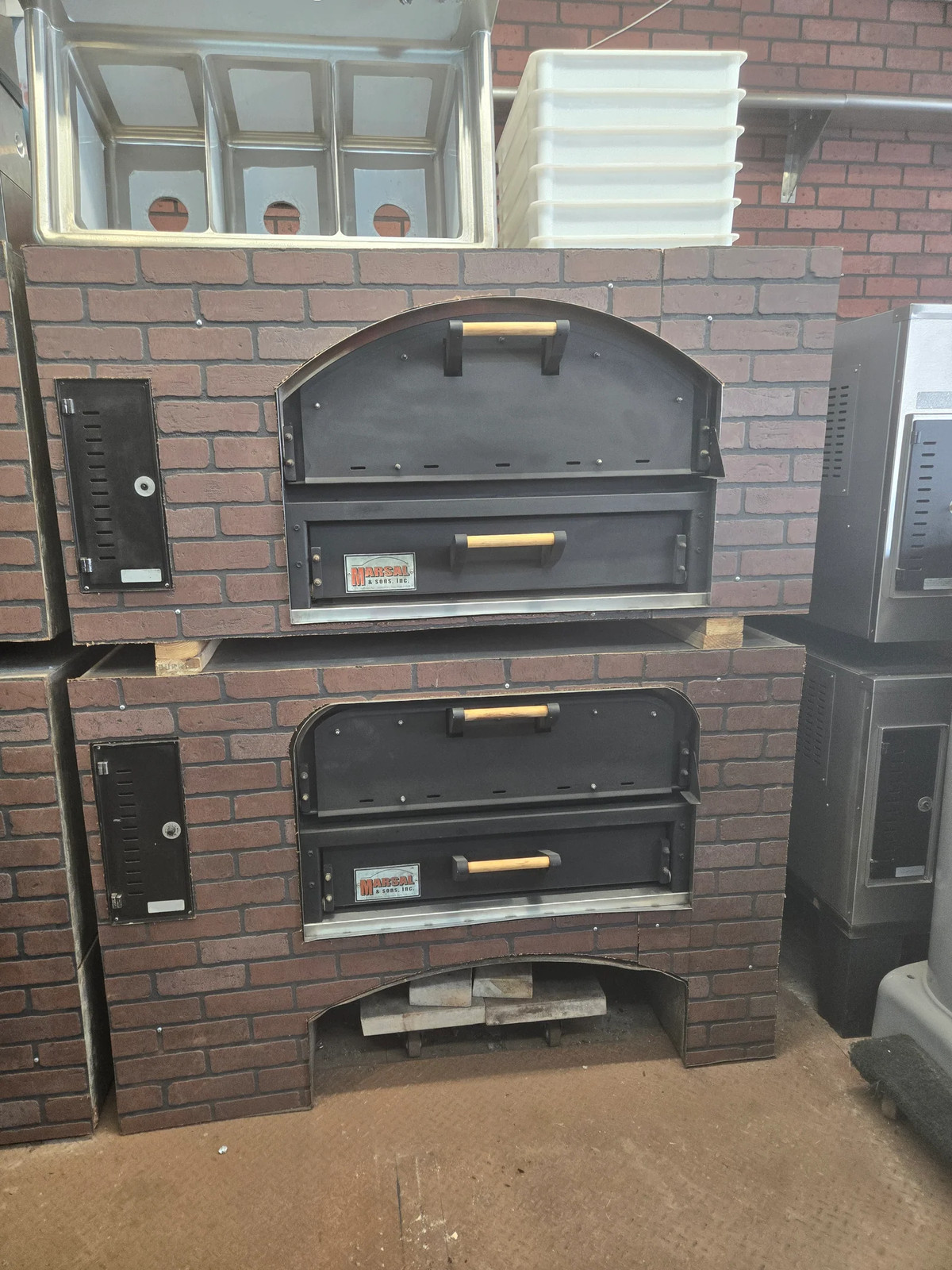 Marsal MB42 Deck Pizza Oven Set NG REFURB 30-Day Warranty