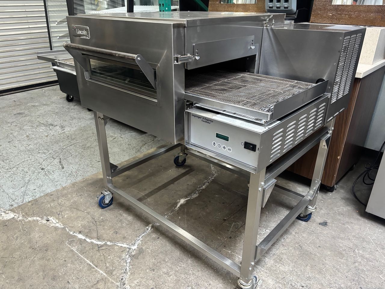 Lincoln Impinger II Express 1116 Fast Bake Nat Gas Pizza Conveyor Belt Oven NSF
