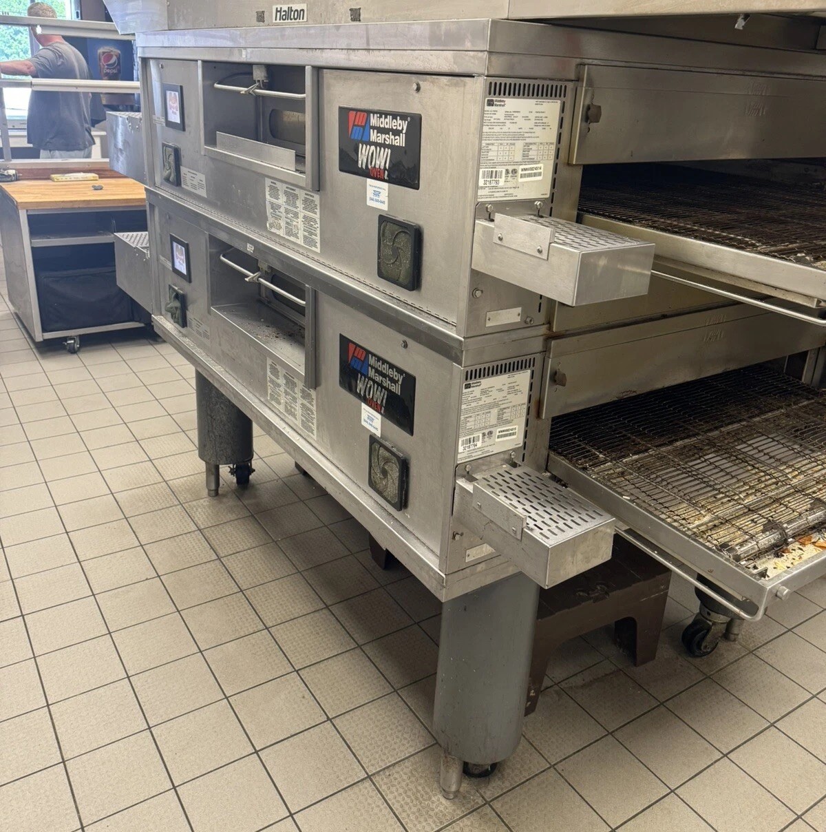 Middleby Marshall WOW! Touch Screen PS670G Double 32″ Conveyor Pizza Oven